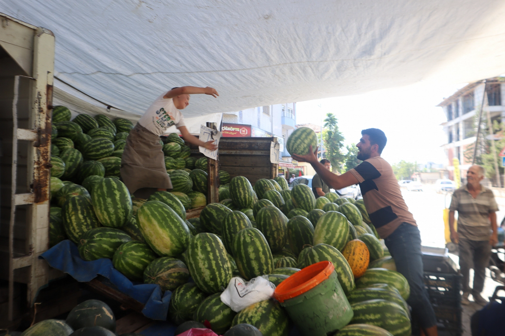 Pazarda şok fiyatlar! Meyveye el değmiyor! Domates 15 liraya kadar düştü…