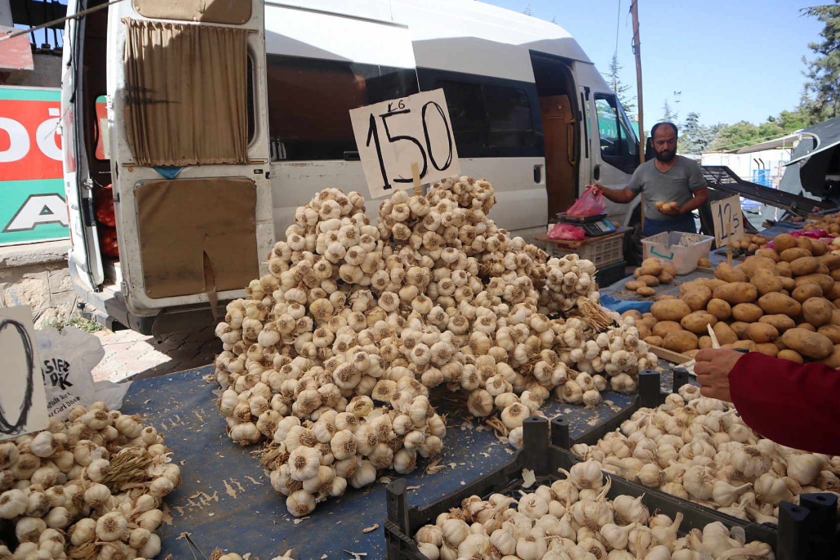 Pazarda şok fiyatlar! Meyveye el değmiyor! Domates 15 liraya kadar düştü…