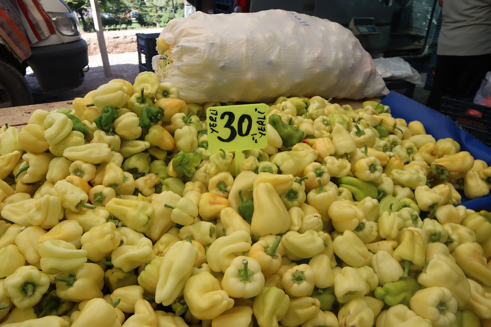 Pazarda şok fiyatlar! Meyveye el değmiyor! Domates 15 liraya kadar düştü…