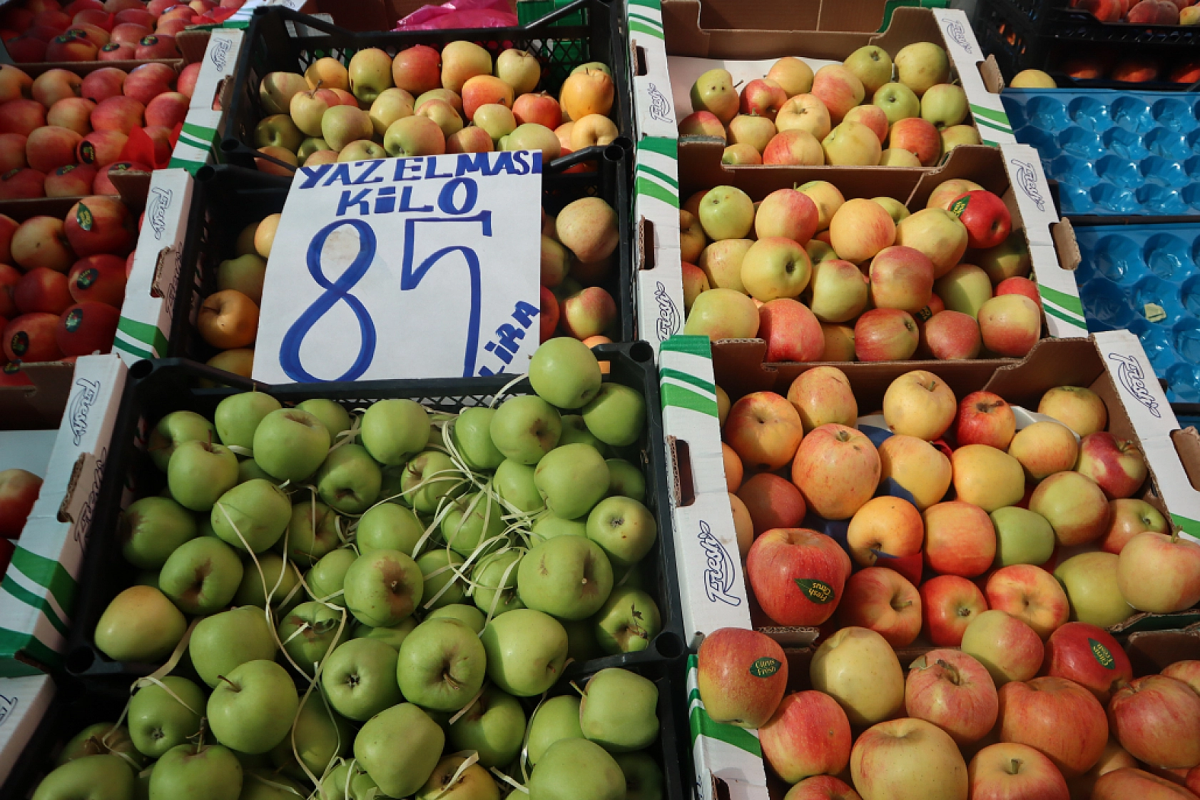 Pazarda şok fiyatlar! Meyveye el değmiyor! Domates 15 liraya kadar düştü…