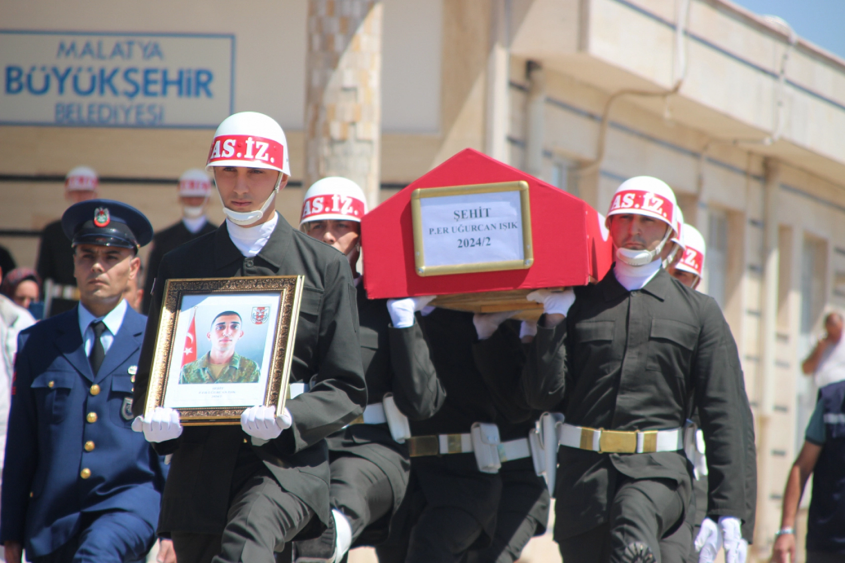 Kahraman Vatan Evladı Malatya'da Son Yolculuğuna Uğurlandı