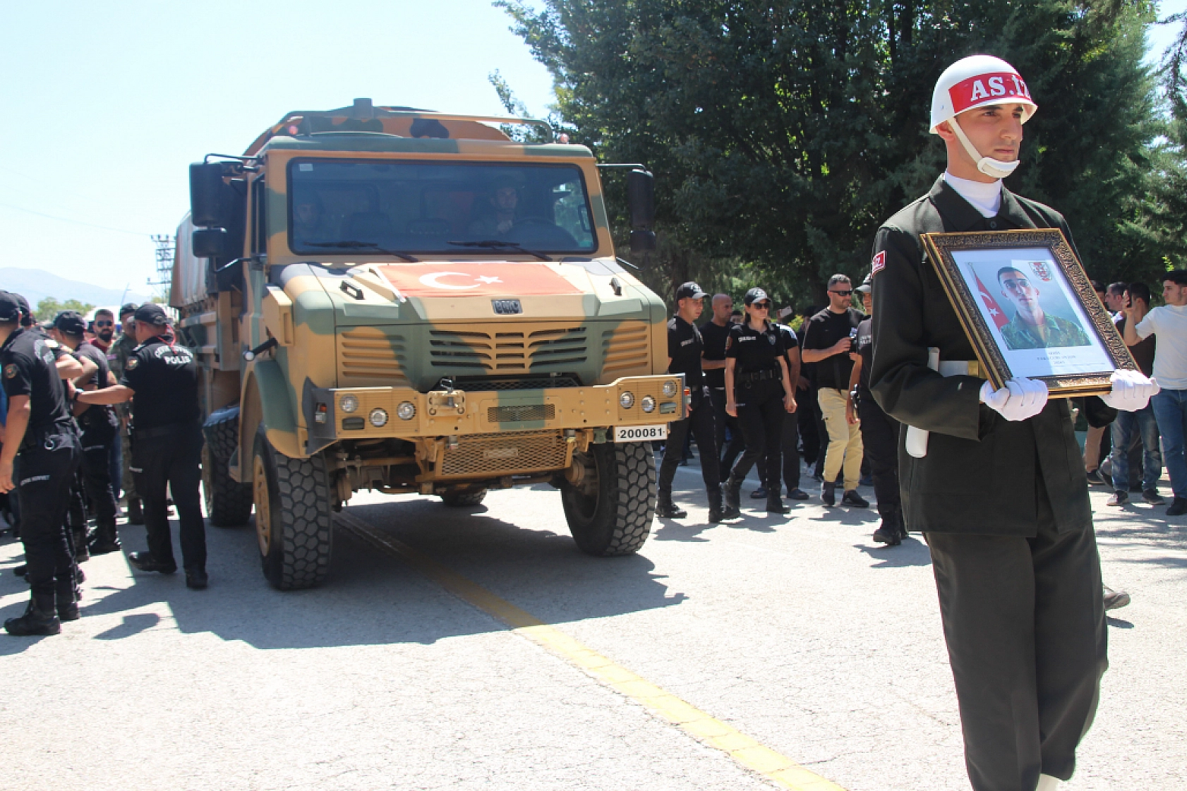 Kahraman Vatan Evladı Malatya'da Son Yolculuğuna Uğurlandı