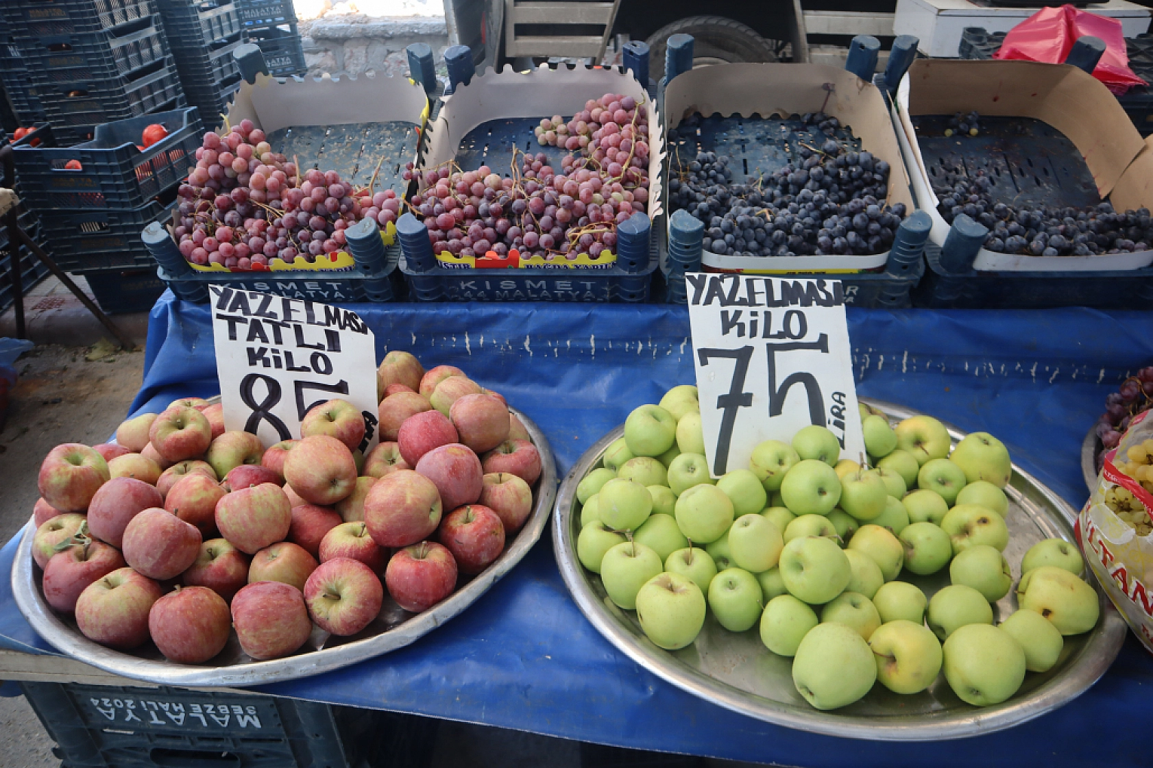 Malatya'da kurutmalık ve salçalık domates ile biber tezgahlarda! Peki fiyatları ne kadar?