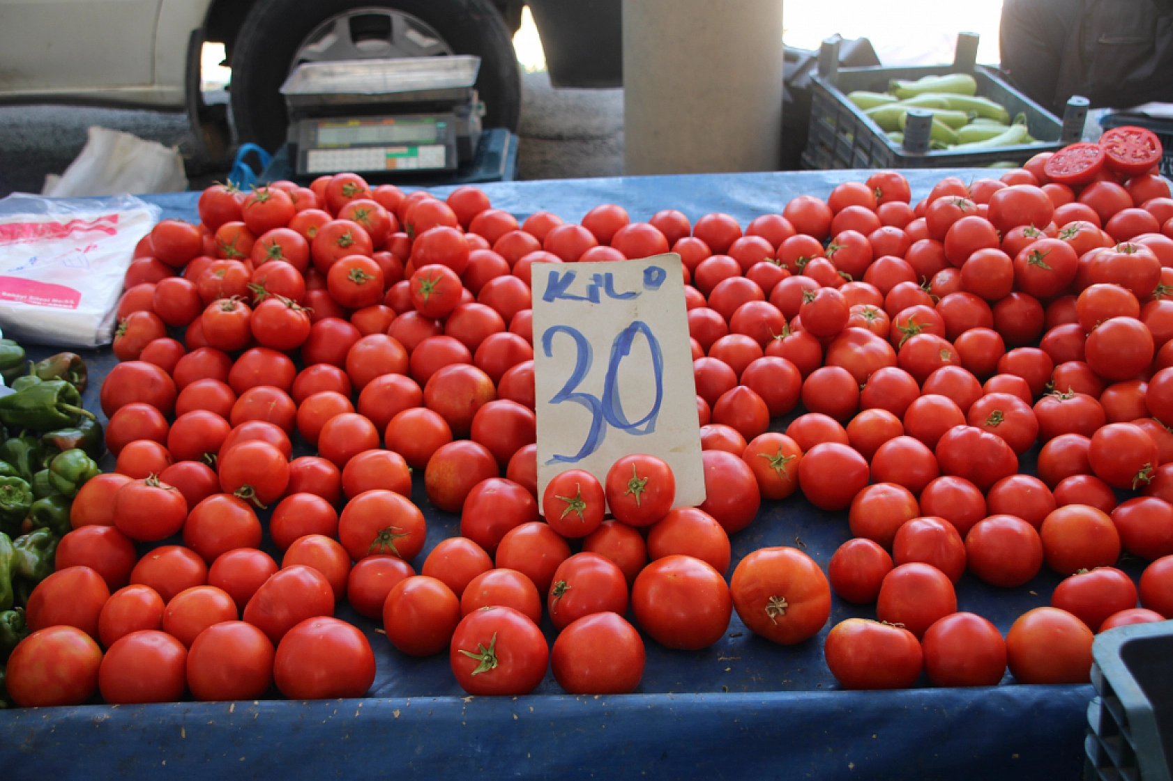 Malatya'da Poşetler Hafifliyor! Artık Pazarda da Sebze Meyve Almak Cep Yakıyor..!