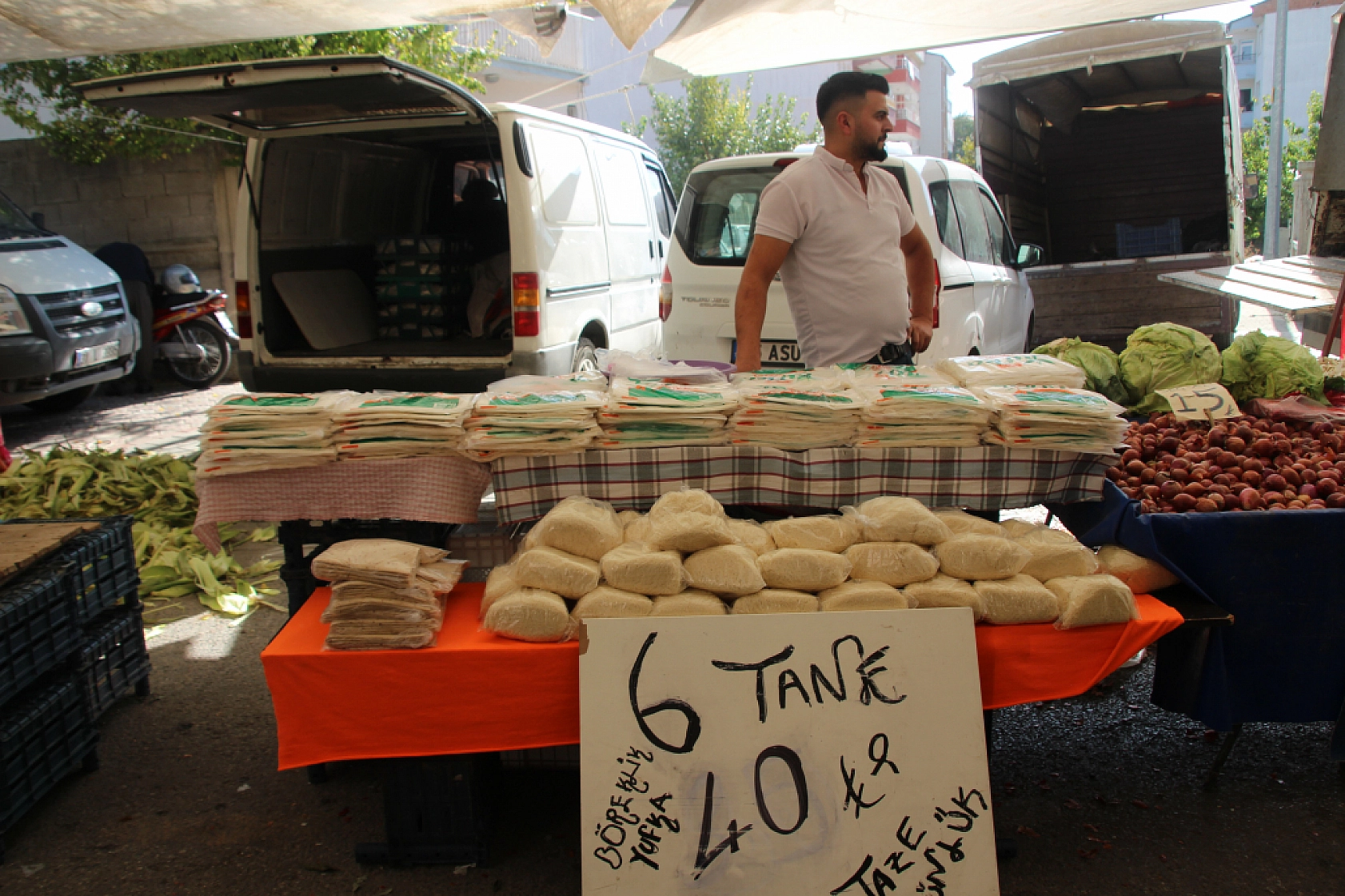 Malatya'da Poşetler Hafifliyor! Artık Pazarda da Sebze Meyve Almak Cep Yakıyor..!