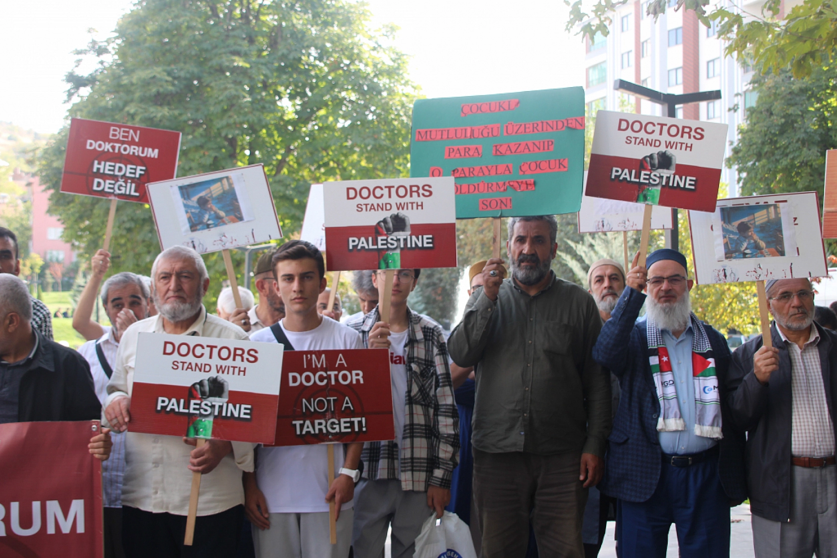 Malatya'dan Gazze'ye Destek Yürüyüşü