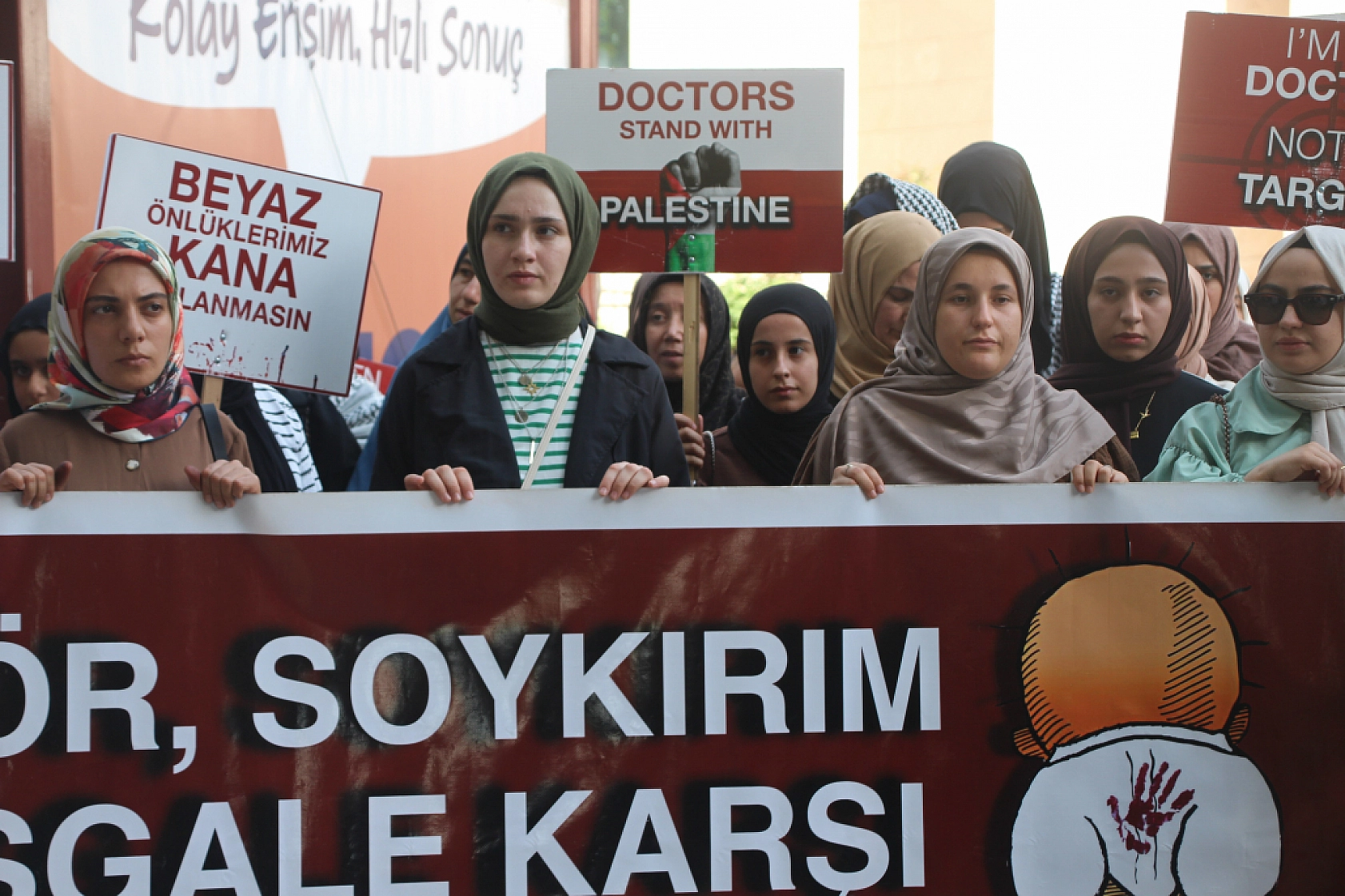 Malatya'dan Gazze'ye Destek Yürüyüşü