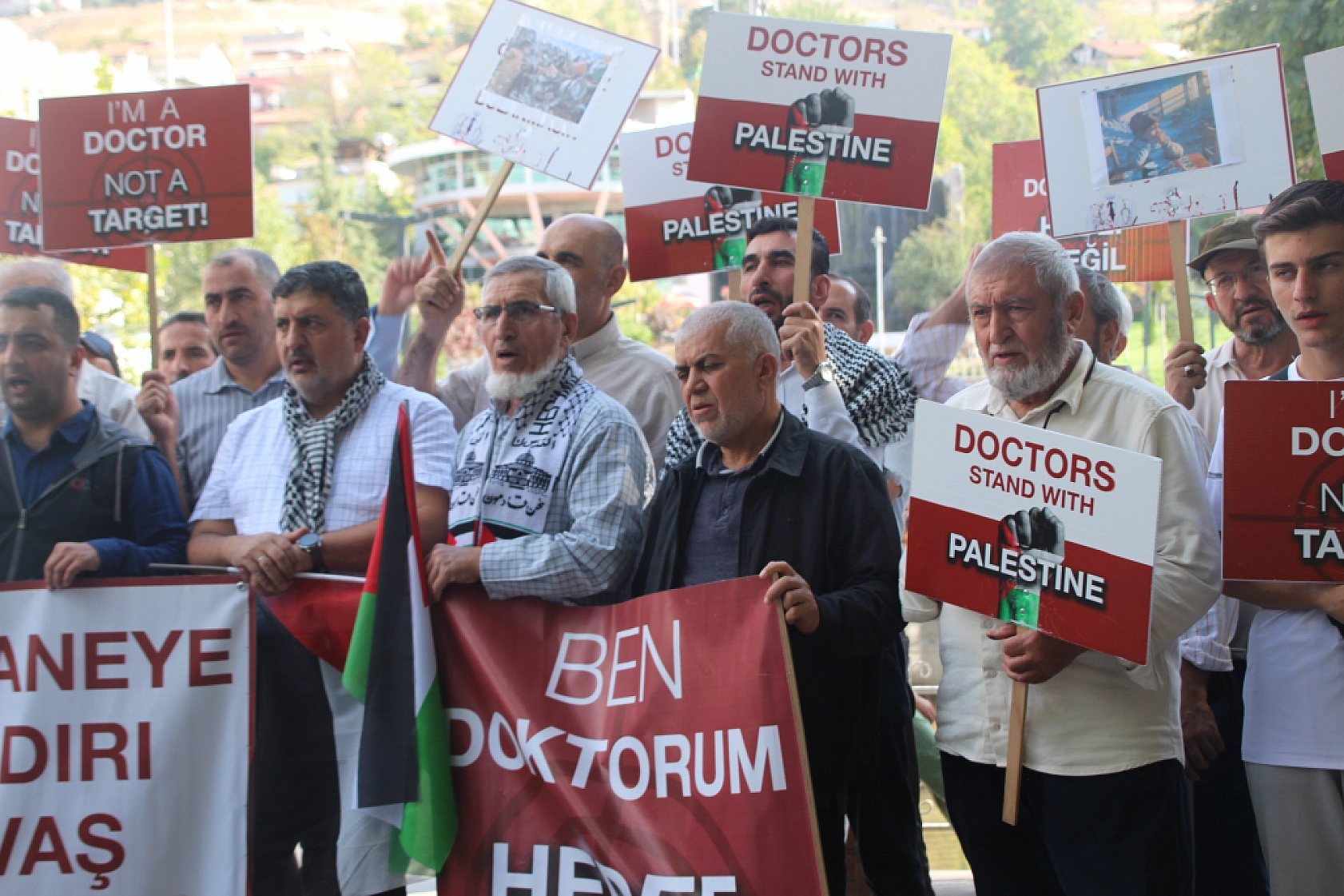 Malatya'dan Gazze'ye Destek Yürüyüşü