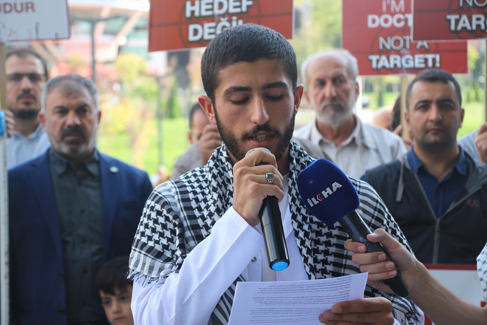 Malatya'dan Gazze'ye Destek Yürüyüşü