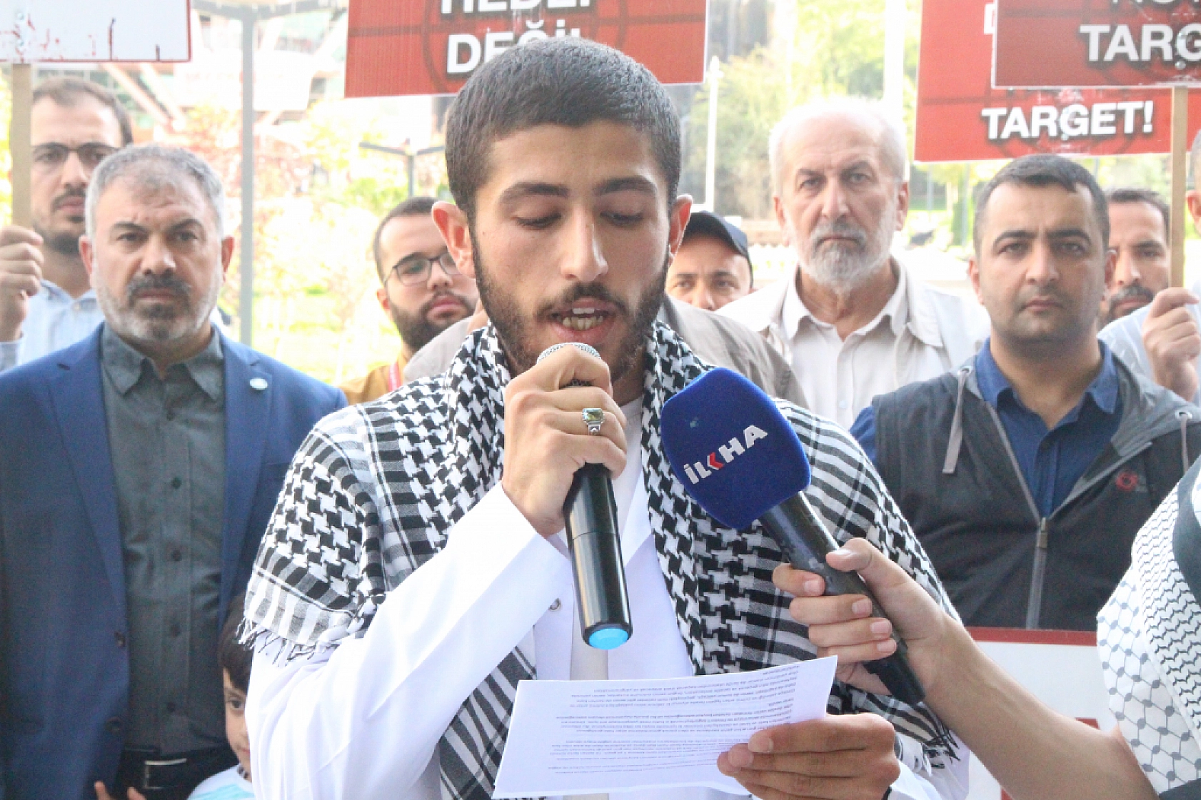 Malatya'dan Gazze'ye Destek Yürüyüşü