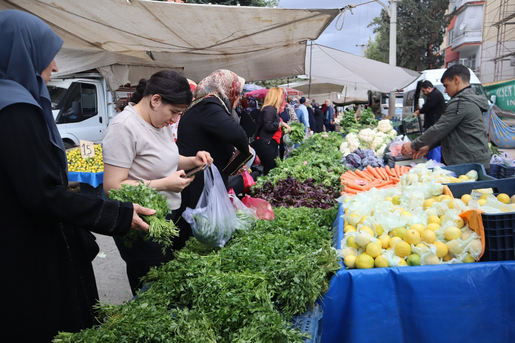 Pazarda ilginç tablo: Domates ucuz, şeftali el yakıyor