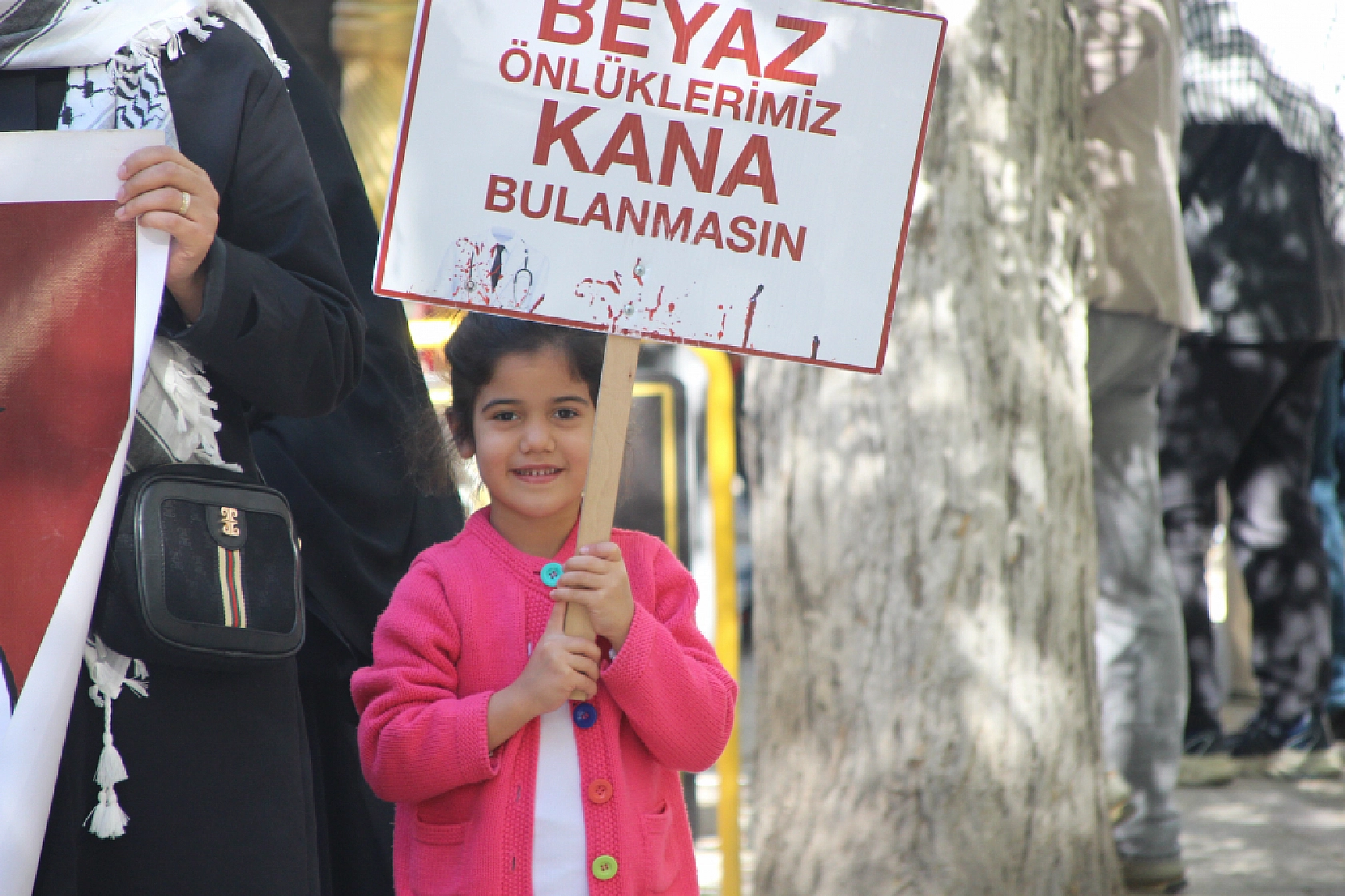 Binlerce Malatyalı  Şehit Yahya Sinvar İçin Haykırdı!