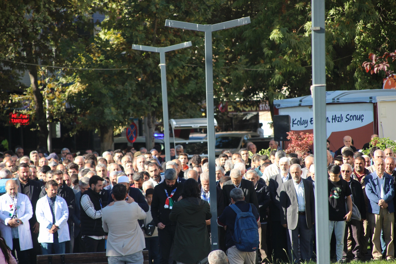 Binlerce Malatyalı  Şehit Yahya Sinvar İçin Haykırdı!