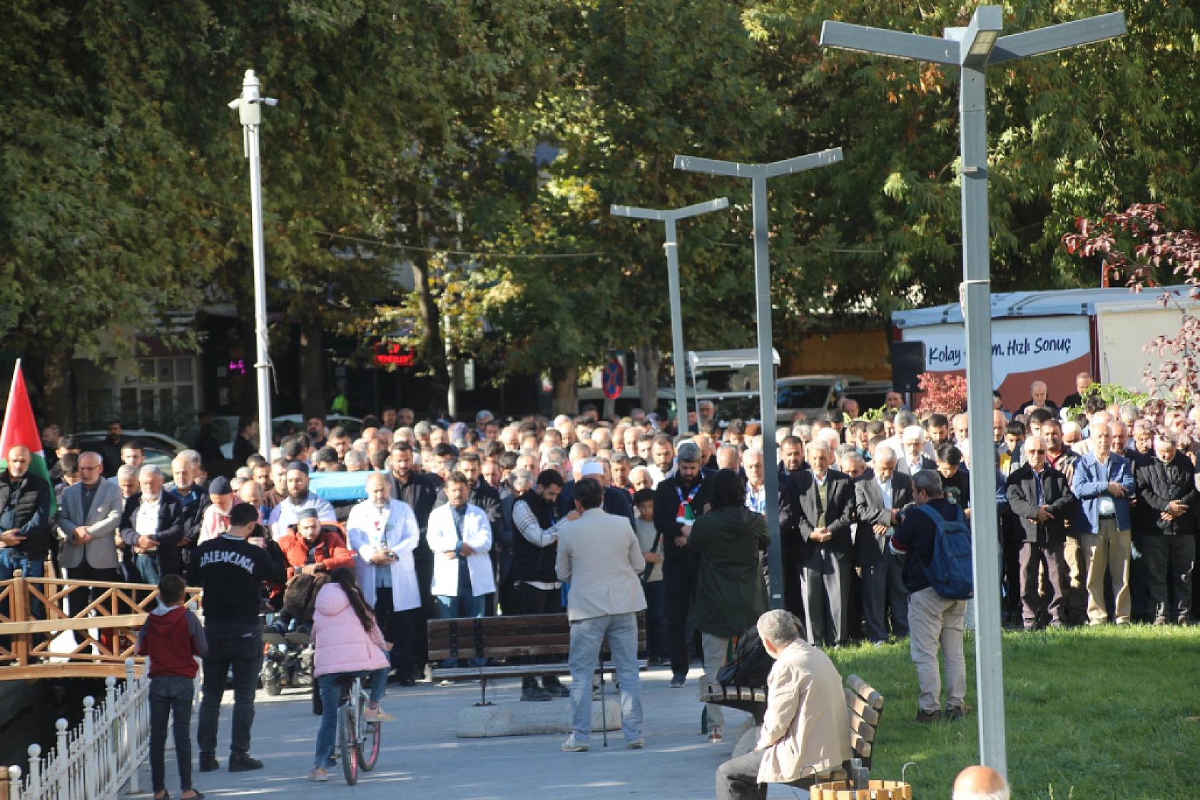Binlerce Malatyalı  Şehit Yahya Sinvar İçin Haykırdı!