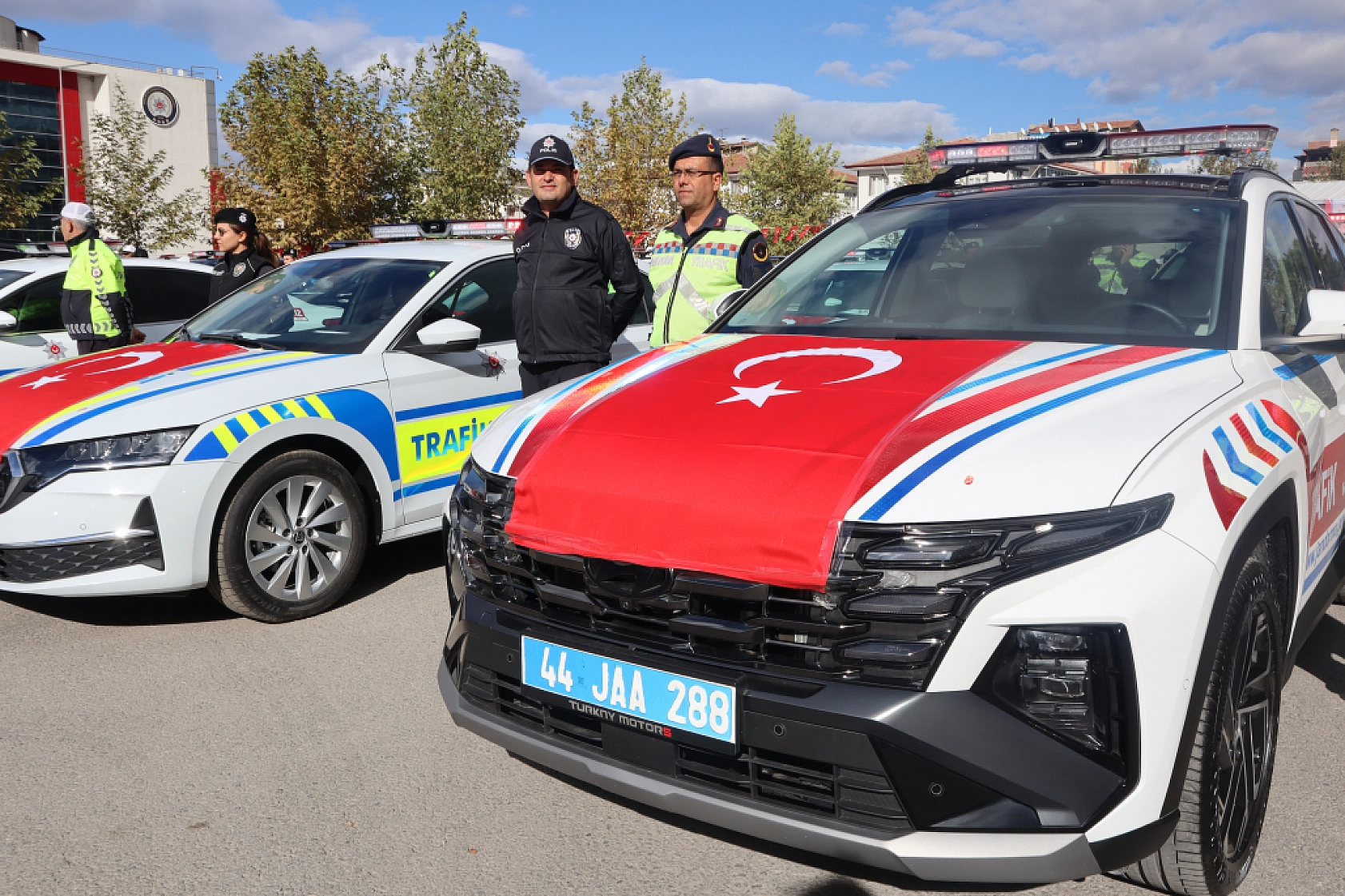 Malatya İl Emniyet Müdürlüğüne 80 Yeni Araç Katıldı