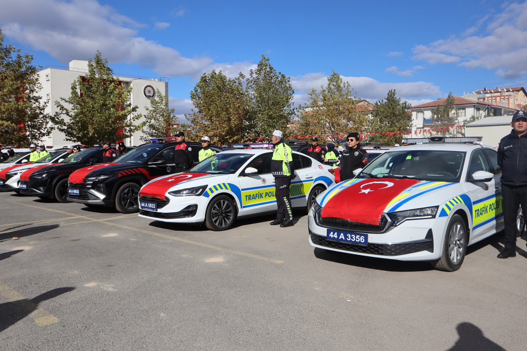 Malatya İl Emniyet Müdürlüğüne 80 Yeni Araç Katıldı