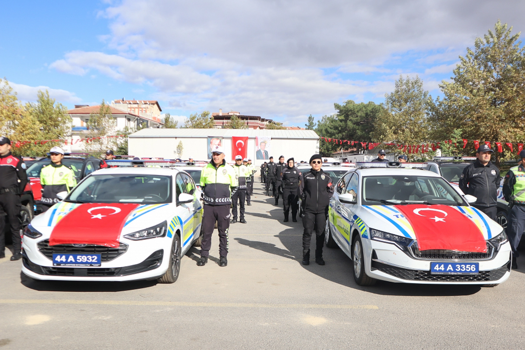 Malatya İl Emniyet Müdürlüğüne 80 Yeni Araç Katıldı