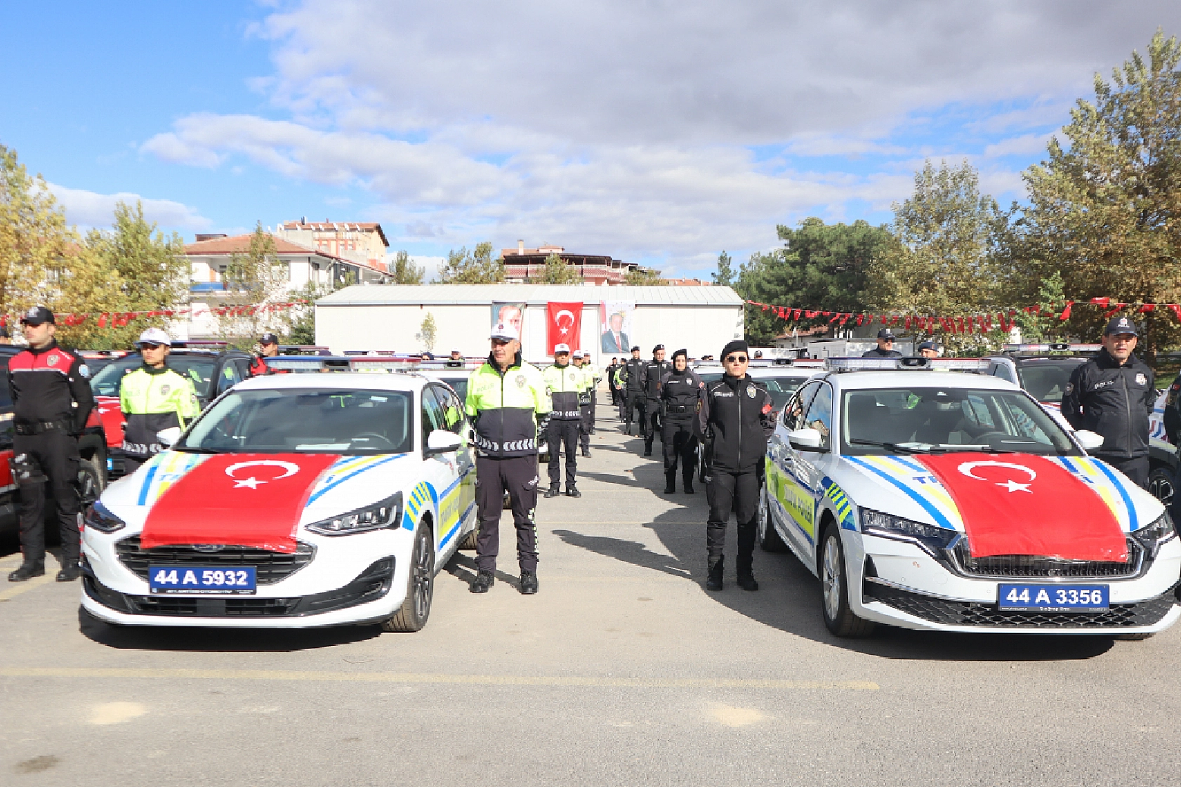Malatya İl Emniyet Müdürlüğüne 80 Yeni Araç Katıldı