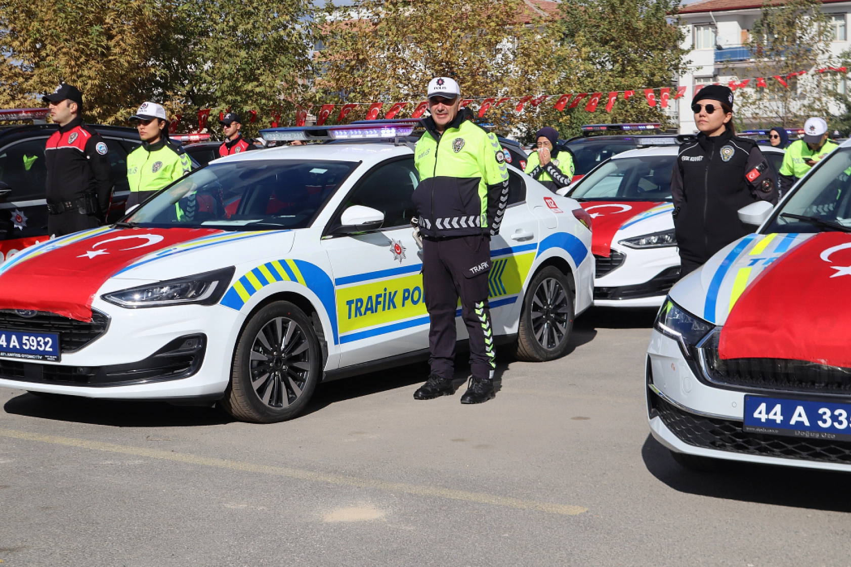 Malatya İl Emniyet Müdürlüğüne 80 Yeni Araç Katıldı