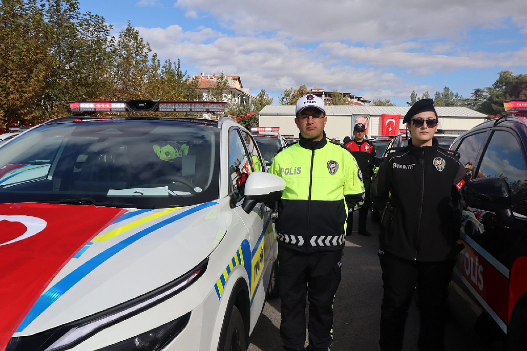 Malatya İl Emniyet Müdürlüğüne 80 Yeni Araç Katıldı