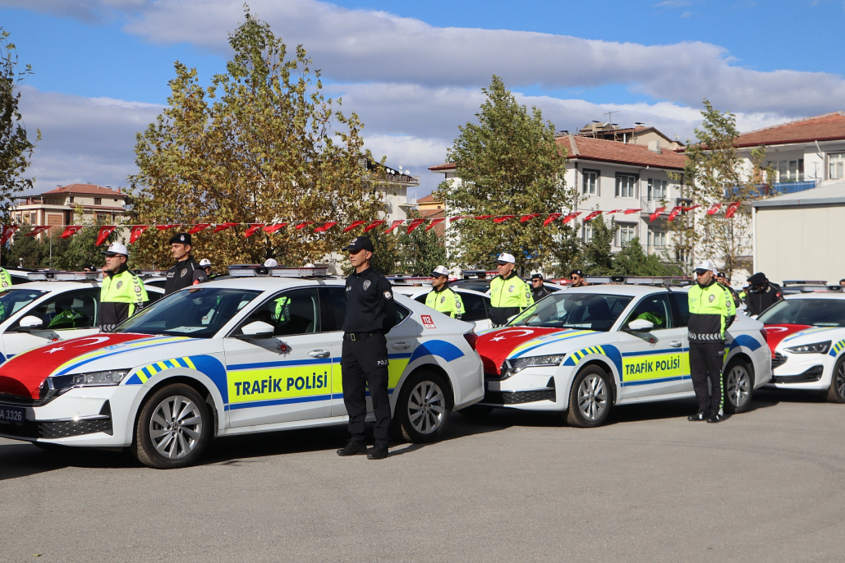 Malatya İl Emniyet Müdürlüğüne 80 Yeni Araç Katıldı