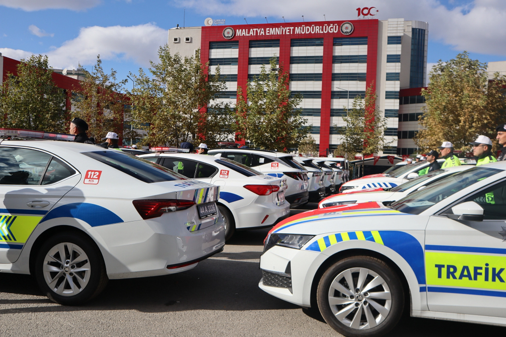 Malatya İl Emniyet Müdürlüğüne 80 Yeni Araç Katıldı