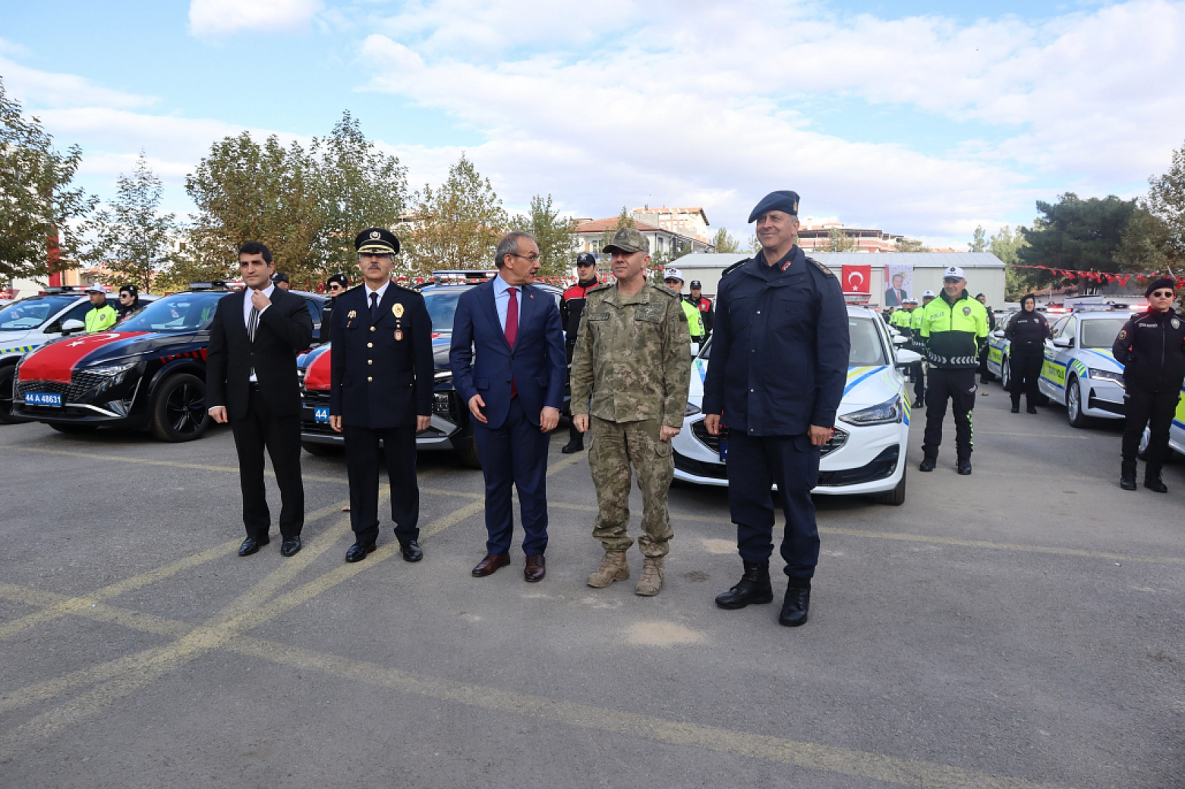 Malatya İl Emniyet Müdürlüğüne 80 Yeni Araç Katıldı