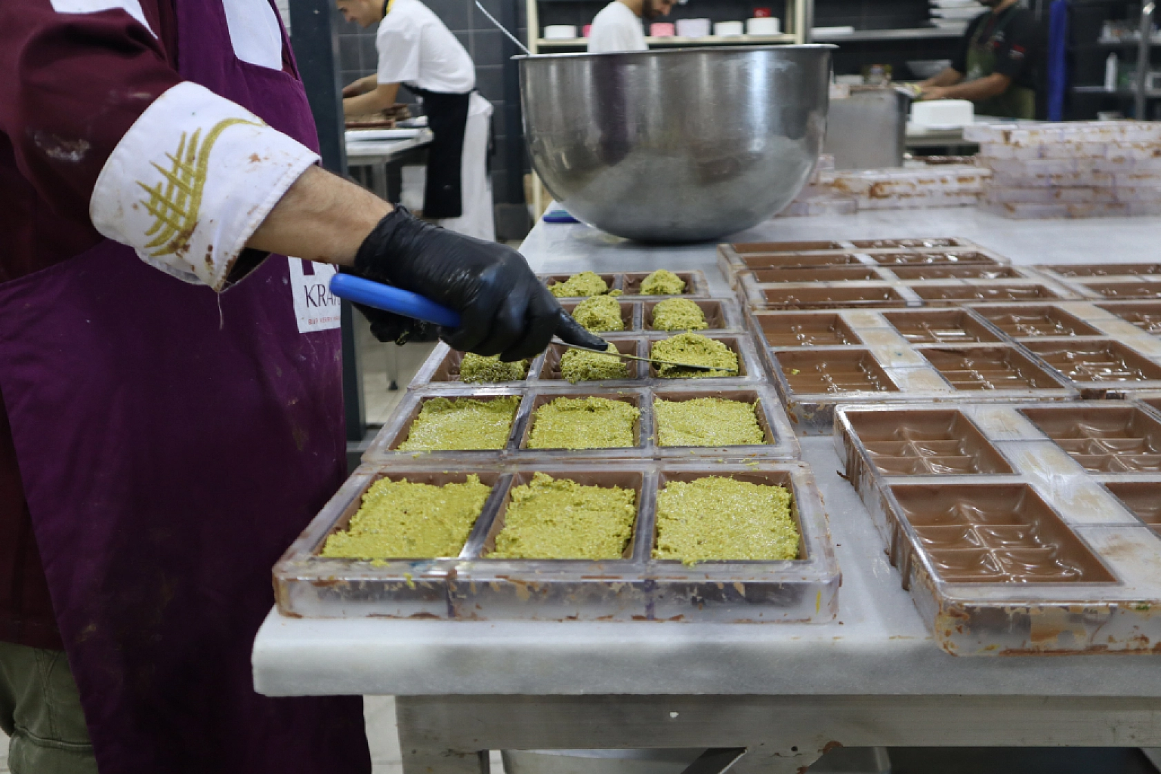 Türkiye'yi Kasıp Kavuran Dubai Çikolatası Artık Malatya'da da Üretiliyor!