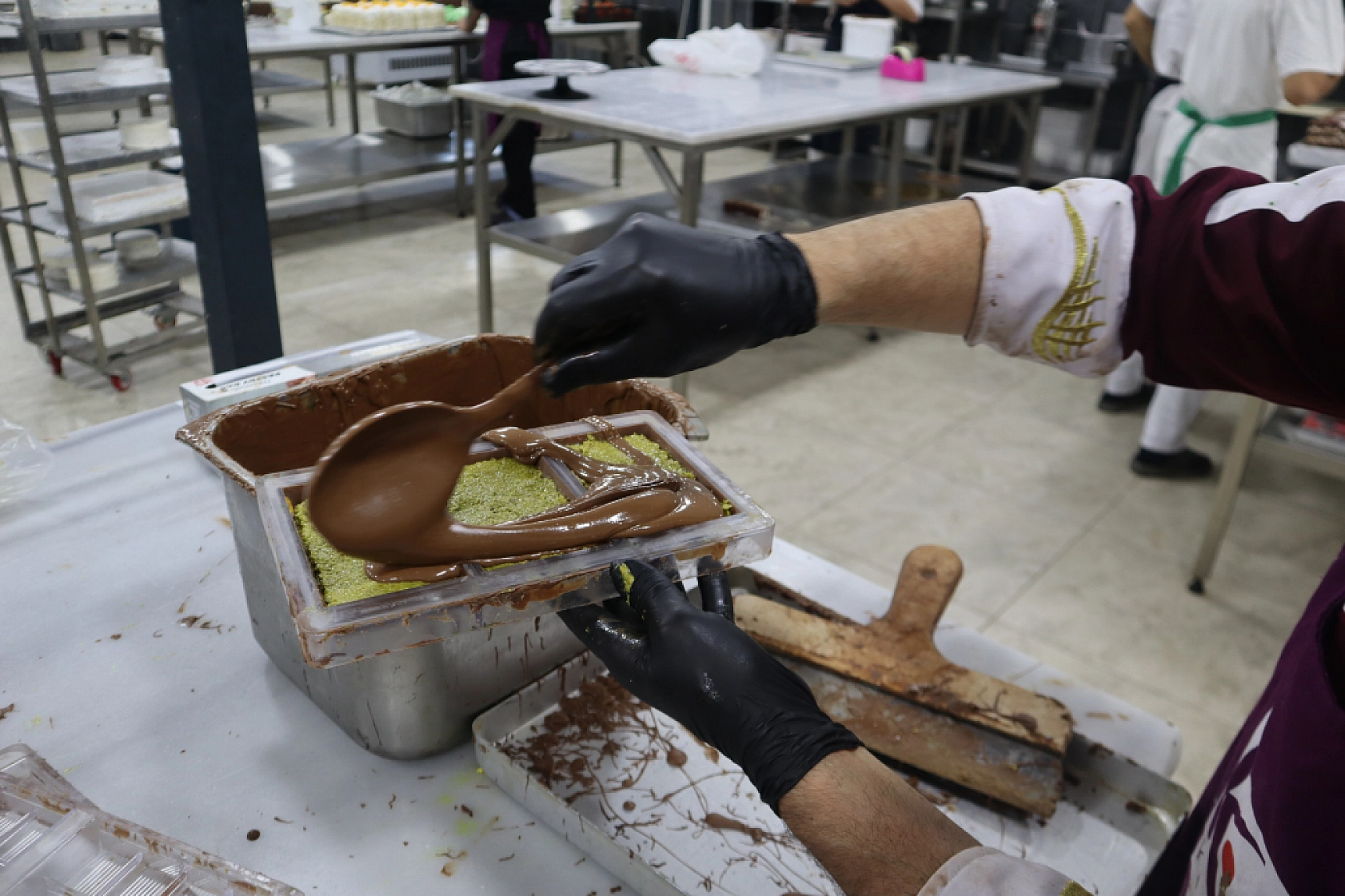 Türkiye'yi Kasıp Kavuran Dubai Çikolatası Artık Malatya'da da Üretiliyor!