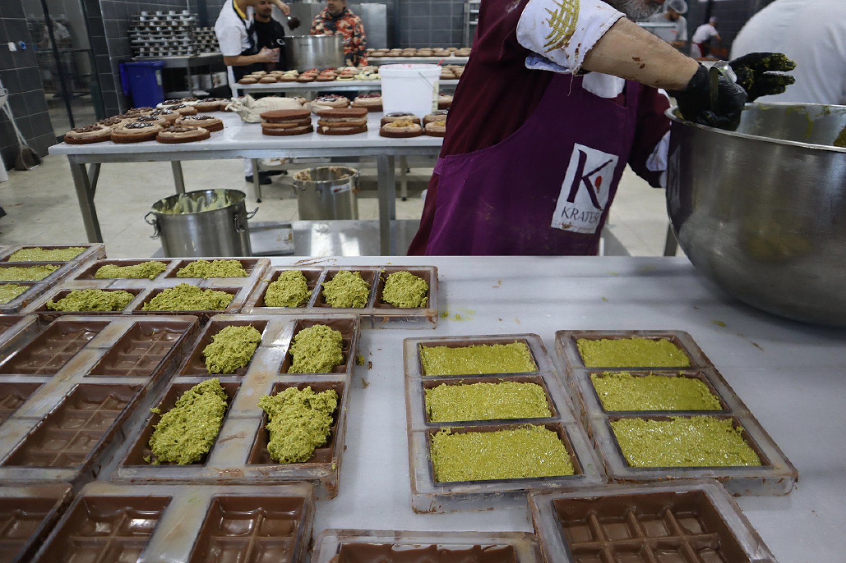 Türkiye'yi Kasıp Kavuran Dubai Çikolatası Artık Malatya'da da Üretiliyor!