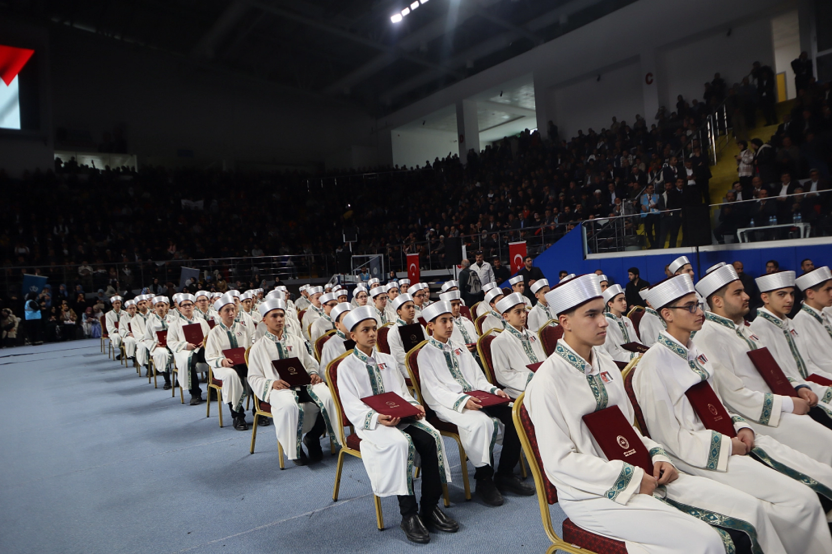 Malatya'da 244 Yeni Hafız, İcazet Merasimiyle Mezun Oldu