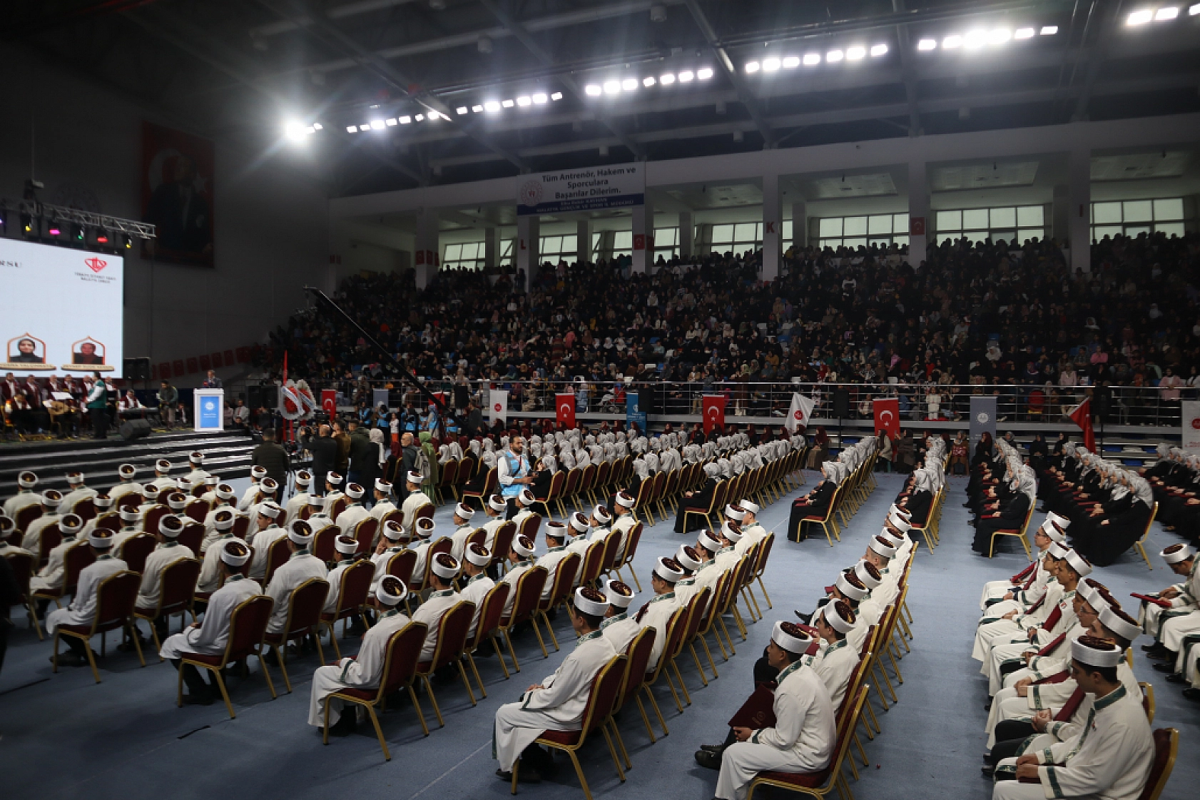 Malatya'da 244 Yeni Hafız, İcazet Merasimiyle Mezun Oldu