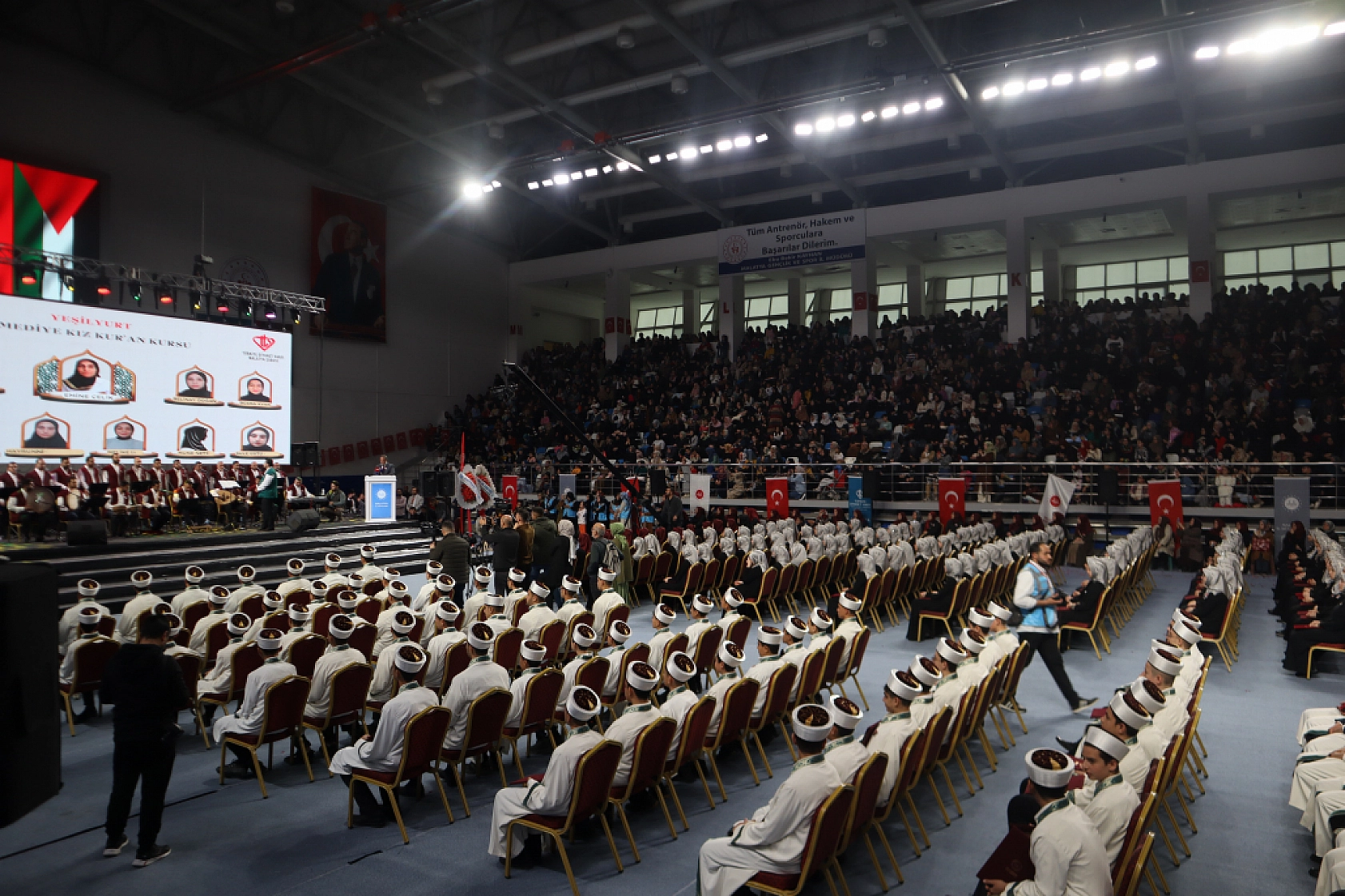 Malatya'da 244 Yeni Hafız, İcazet Merasimiyle Mezun Oldu