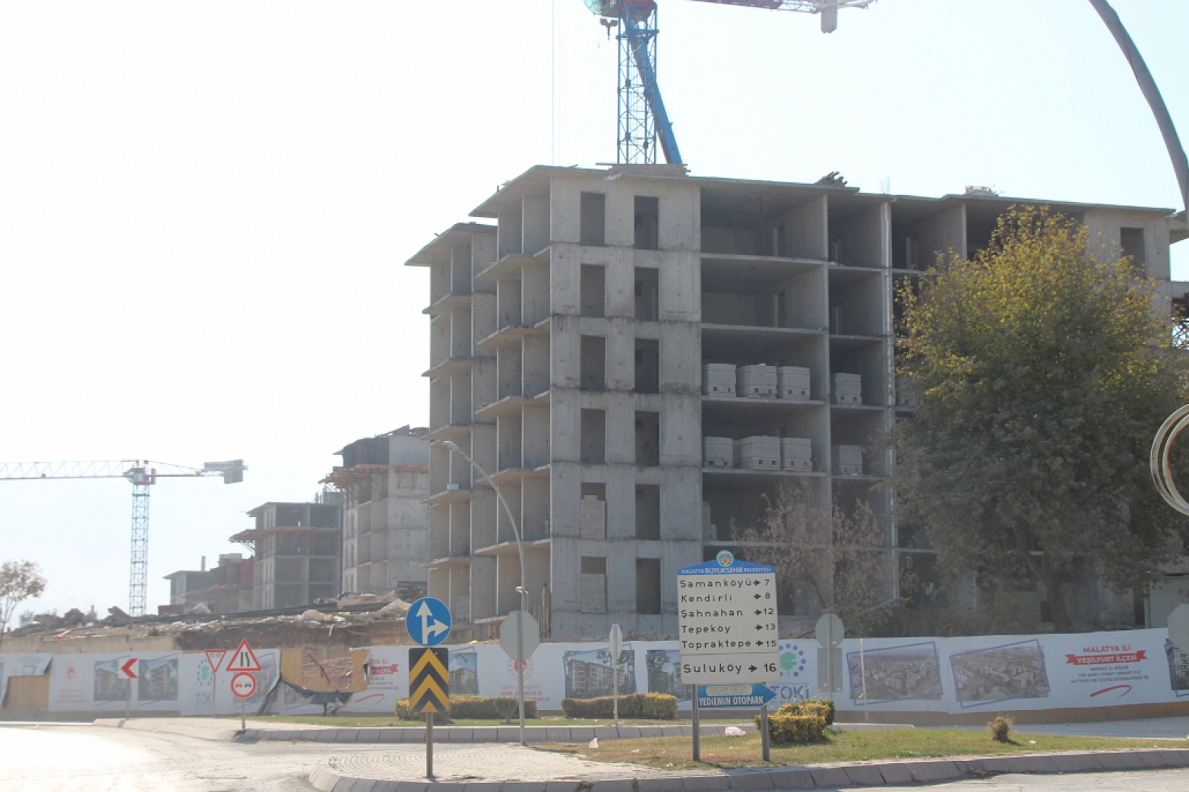 Yeşilevler Sitesi'nin Teslim Tarihi Açıklandı!... Malatya Çarşı Merkezinden Önce Tamamlanacak