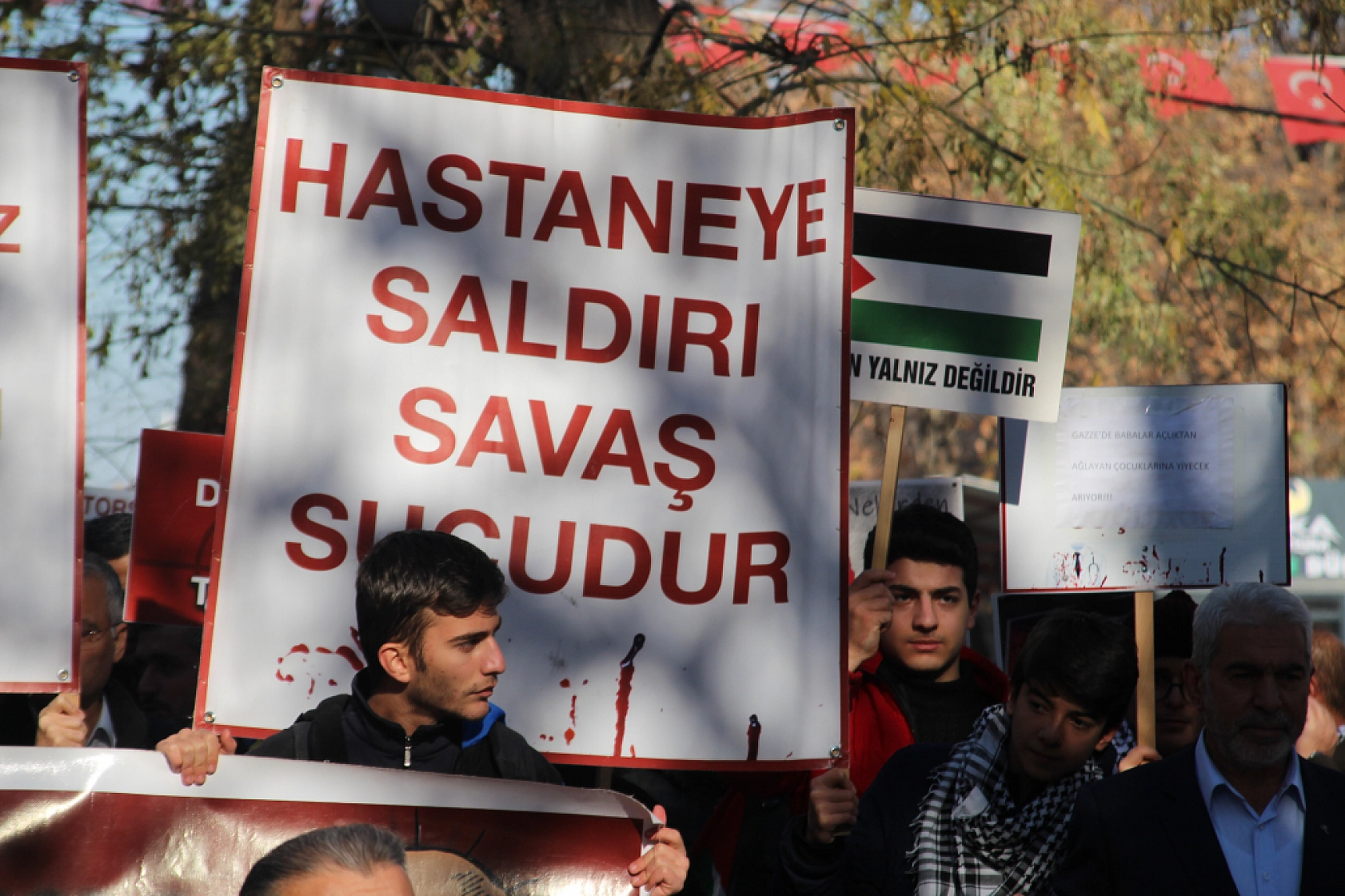 Malatya, Filistin için 55 Haftadır Sessiz Yürüyüşte…