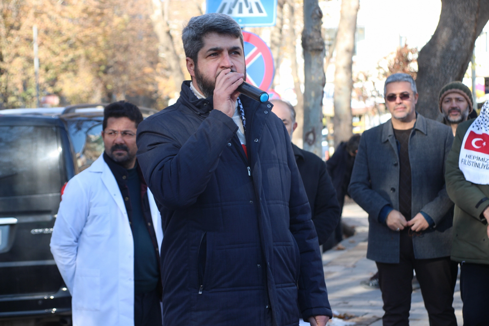 Malatya, Filistin için 55 Haftadır Sessiz Yürüyüşte…