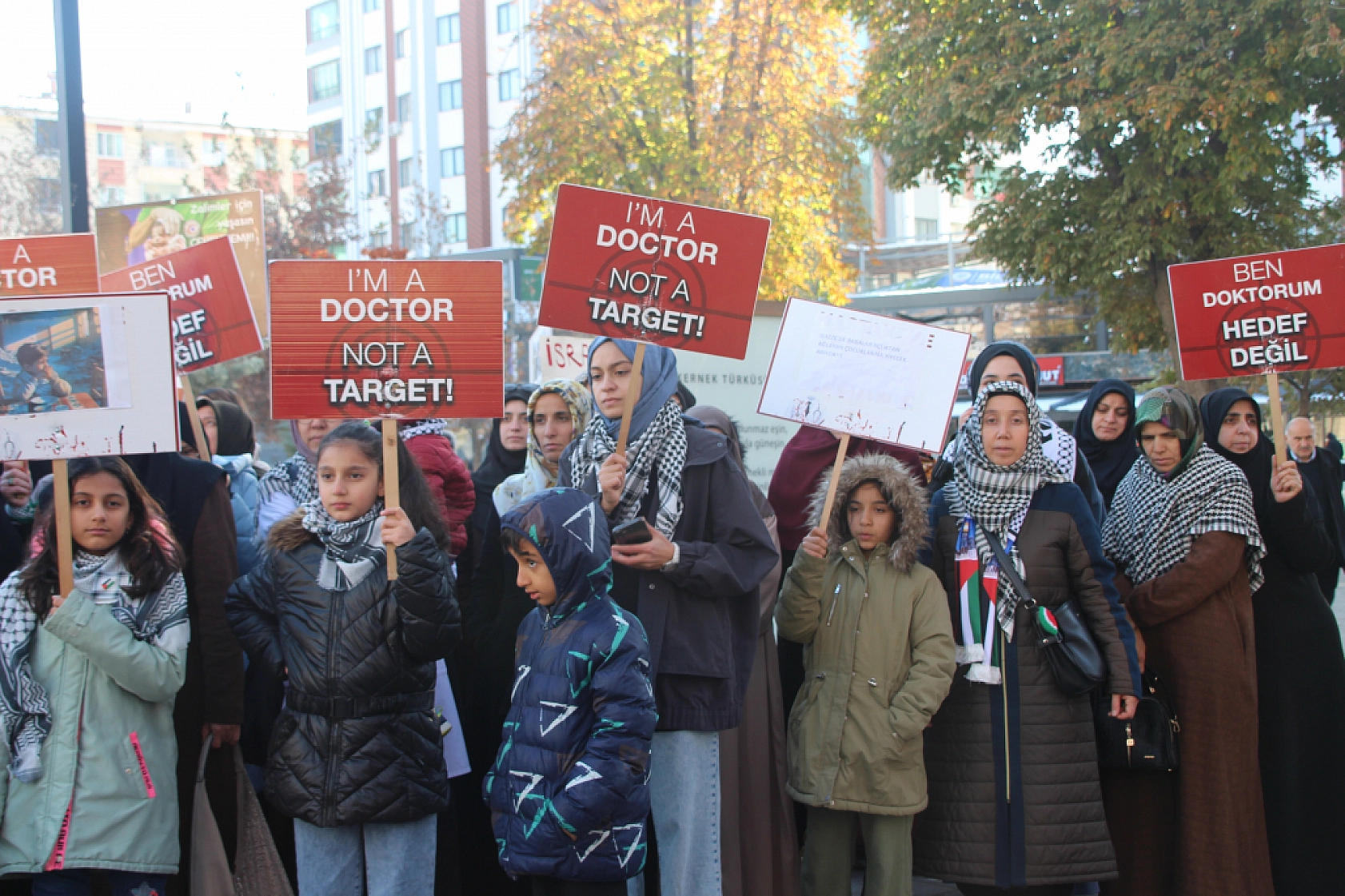 Malatya, Filistin için 55 Haftadır Sessiz Yürüyüşte…