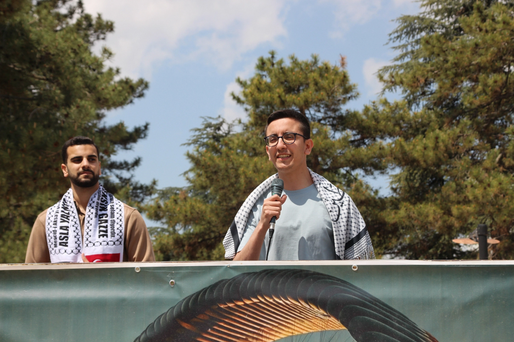 Malatya'da Gazze için binler pedal çevirdi: Zulme karşı haykırış sür ve diren…