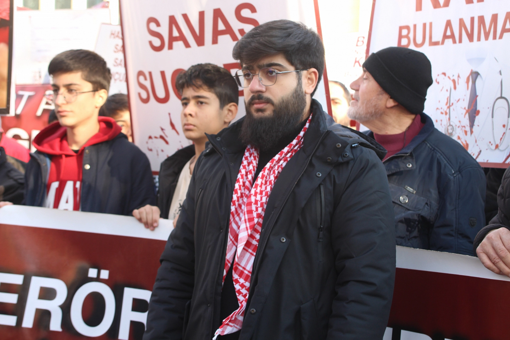 Malatya, Filistin için 55 Haftadır Sessiz Yürüyüşte…