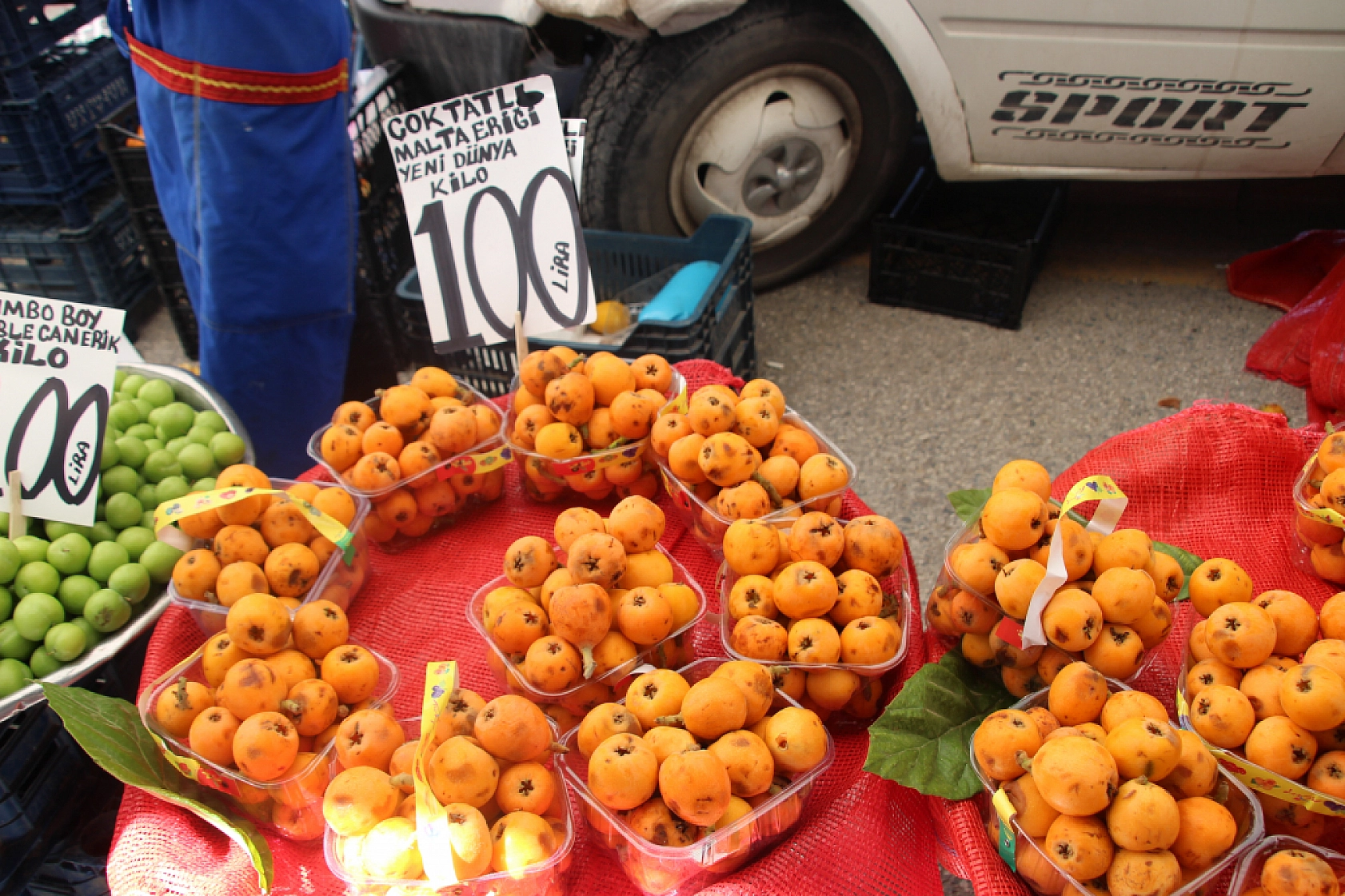Malatya'da pazar tezgahlarında fiyat tersine döndü: Domates 35 lira, erik 200 lira!