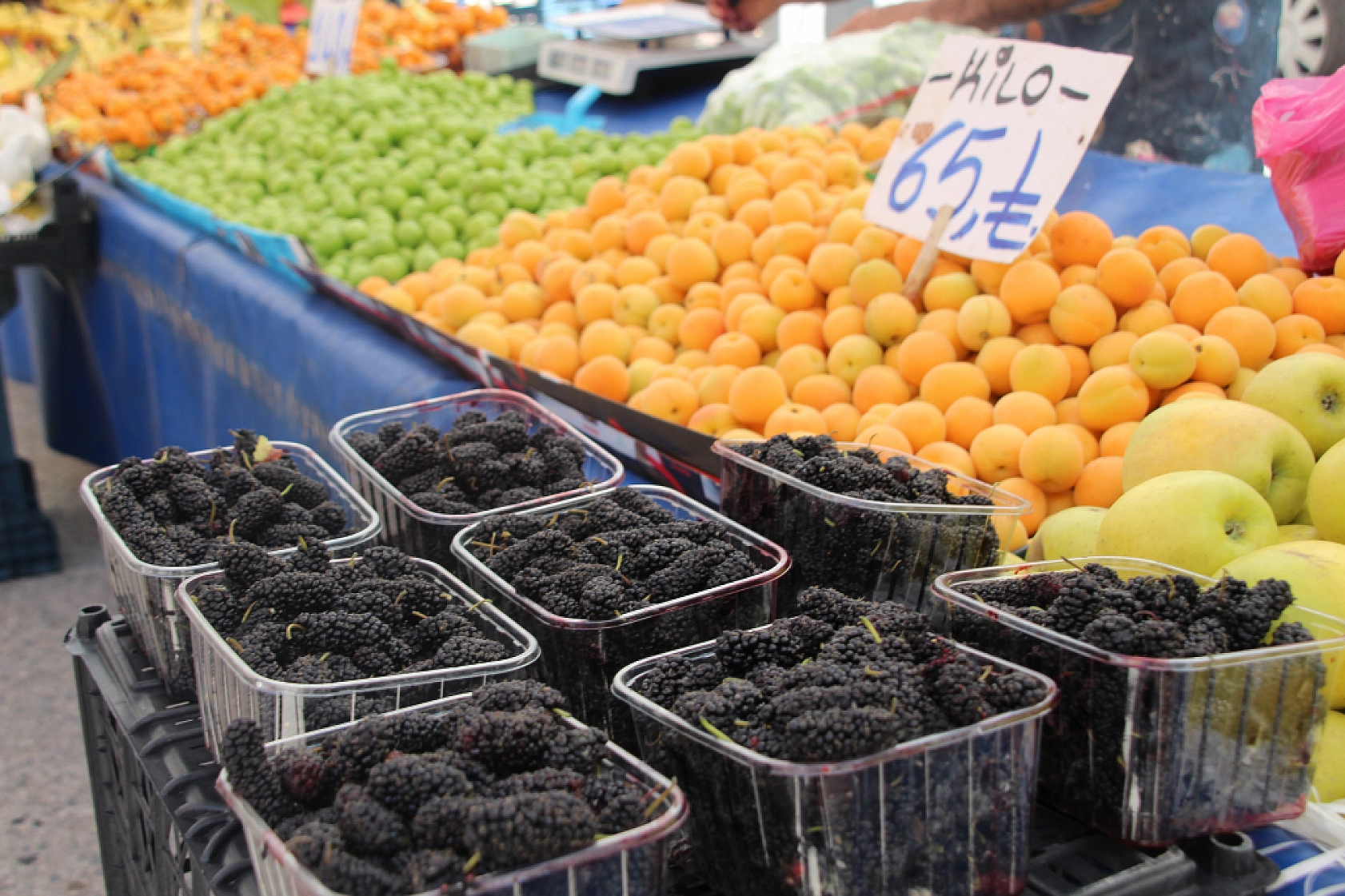 Malatya'da pazar tezgahlarında fiyat tersine döndü: Domates 35 lira, erik 200 lira!