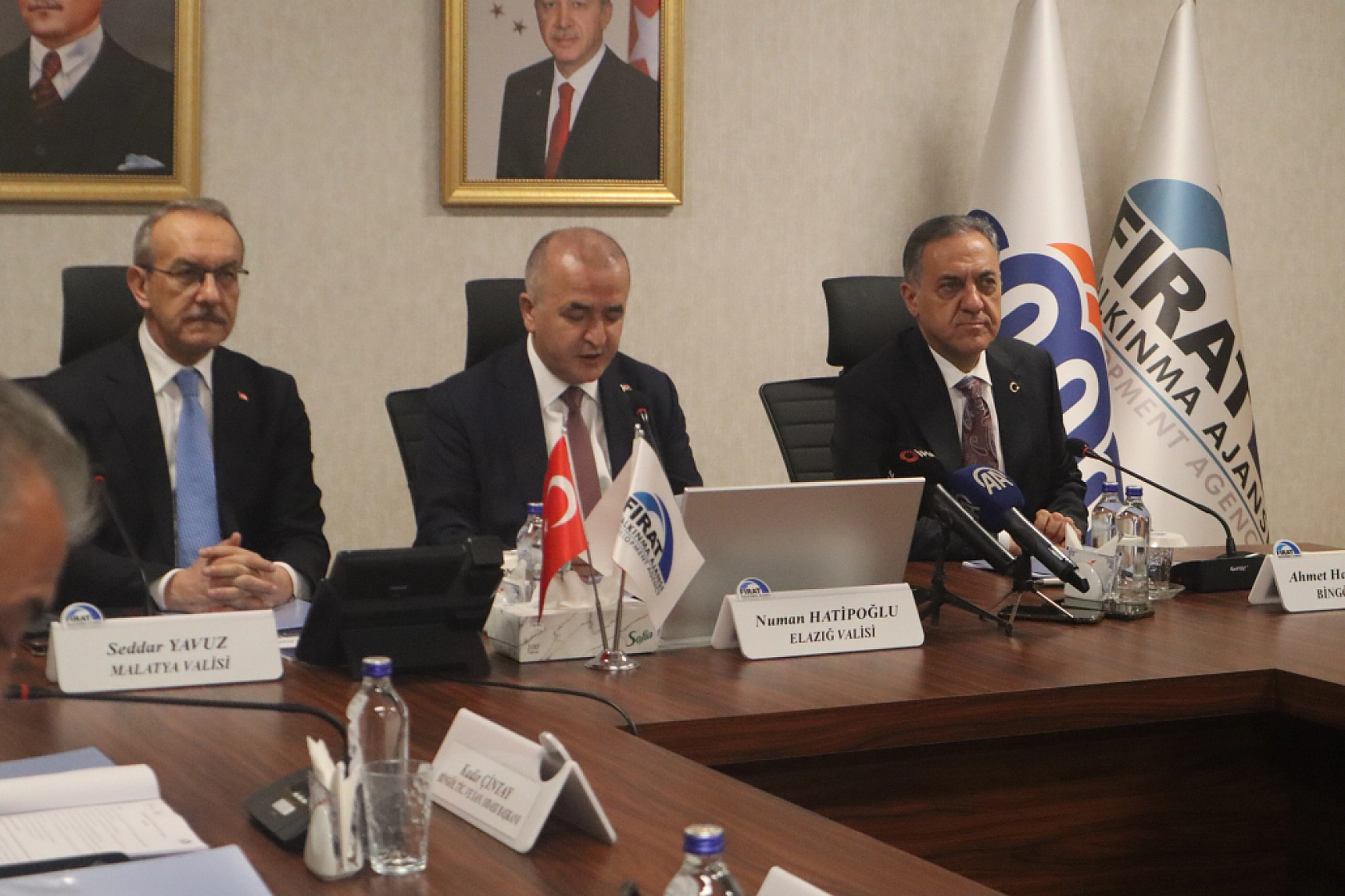 FKA Dönem Başkanlığı Vali Yavuz'a devredildi