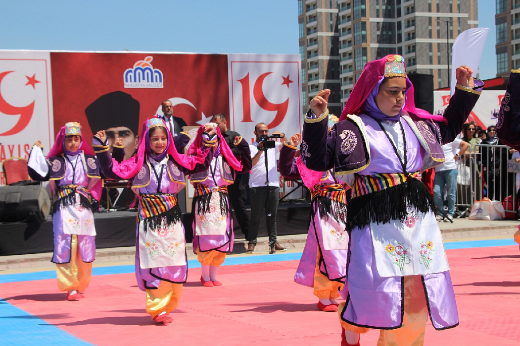 Malatya'da 19 Mayıs coşkusu