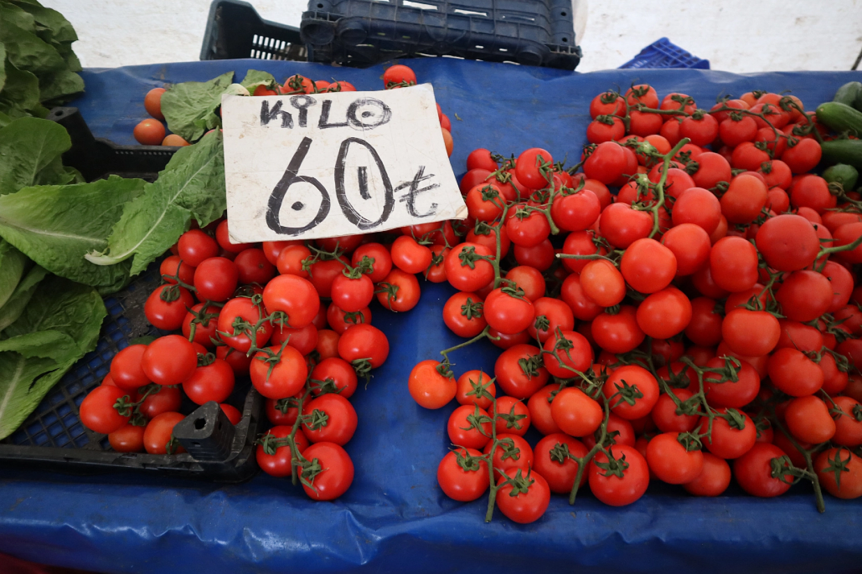 Malatya'da soğuk hava semt pazarlarını vurdu!