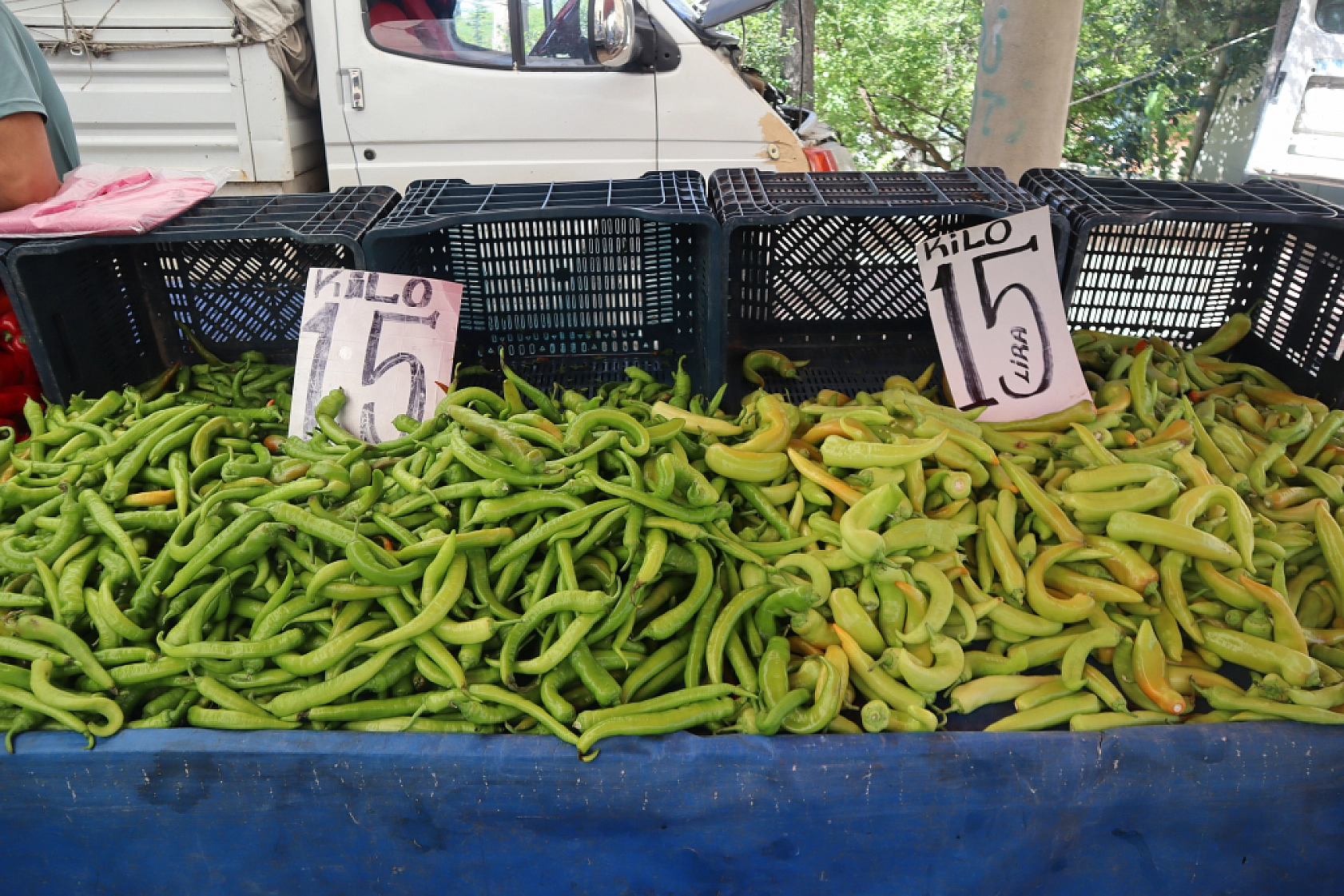Malatya'da pazar tezgahlarında fiyat tersine döndü: Domates 30 lira, kiraz 250 lira!