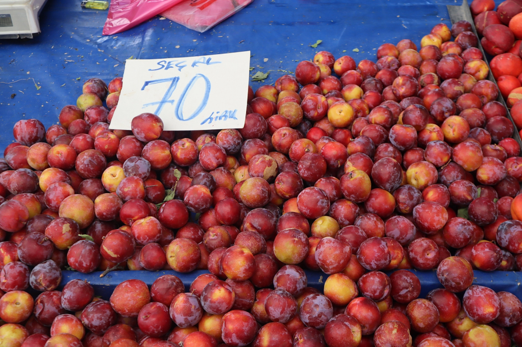 Malatya'da pazar tezgahlarında fiyat tersine döndü: Domates 30 lira, kiraz 250 lira!