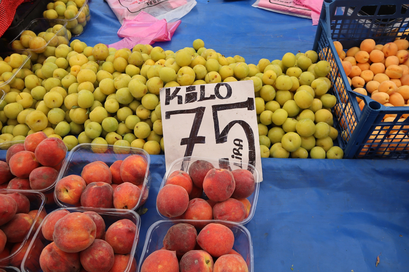 Malatya'da pazar tezgahlarında fiyat tersine döndü: Domates 30 lira, kiraz 250 lira!