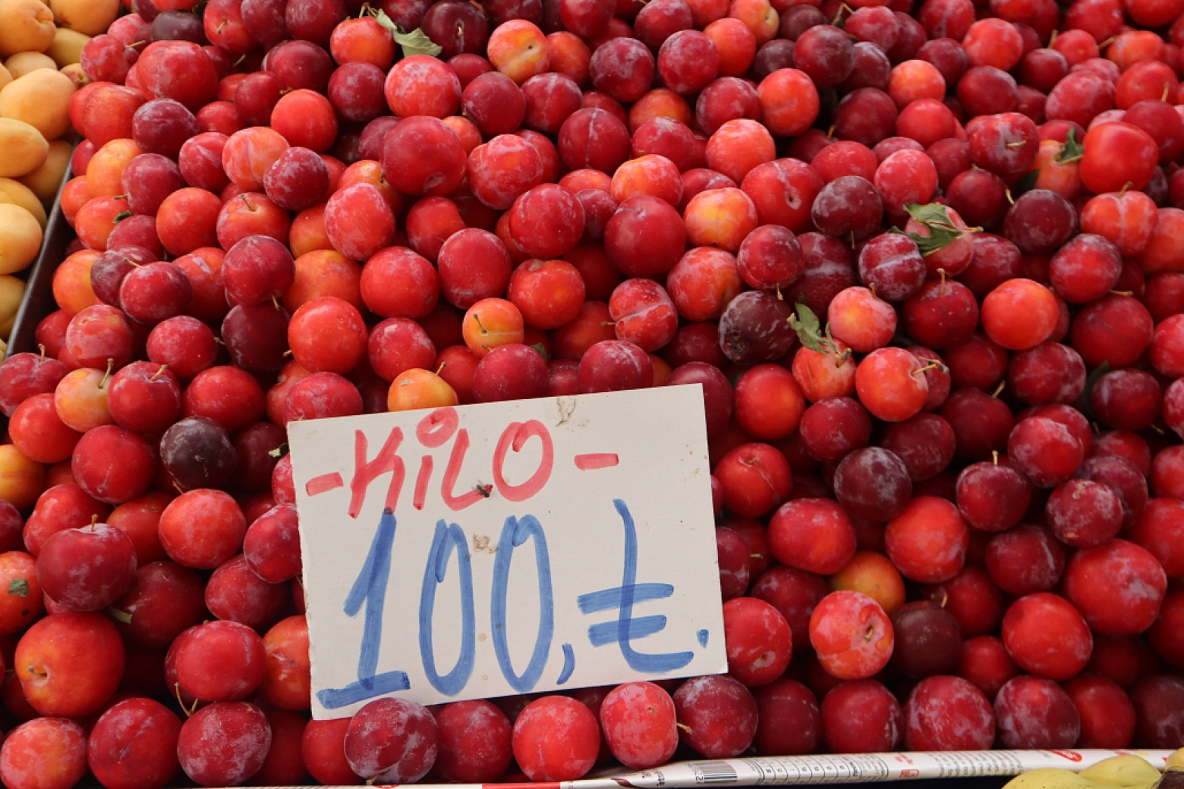 Malatya'da pazar tezgahlarında fiyat tersine döndü: Domates 30 lira, kiraz 250 lira!