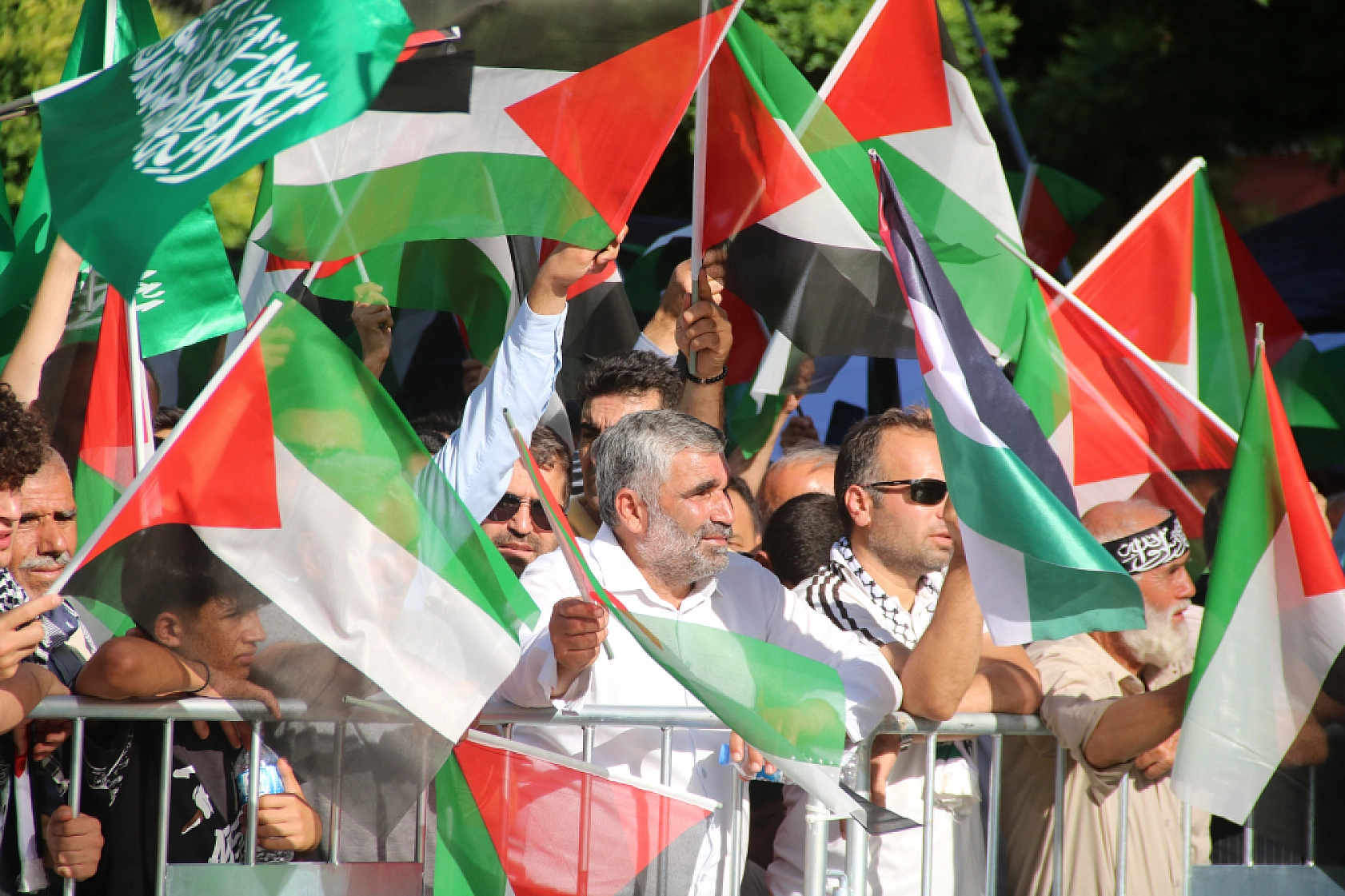 Malatya'da Gazze Mitingi ile İsrail'e Tepki Gösterildi!