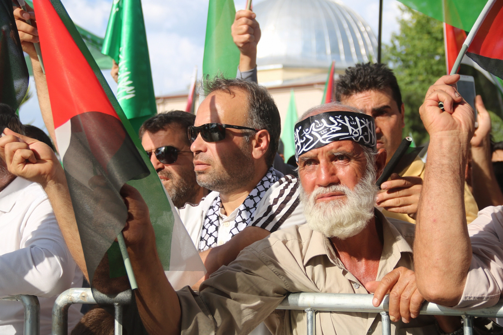 Malatya'da Gazze Mitingi ile İsrail'e Tepki Gösterildi!